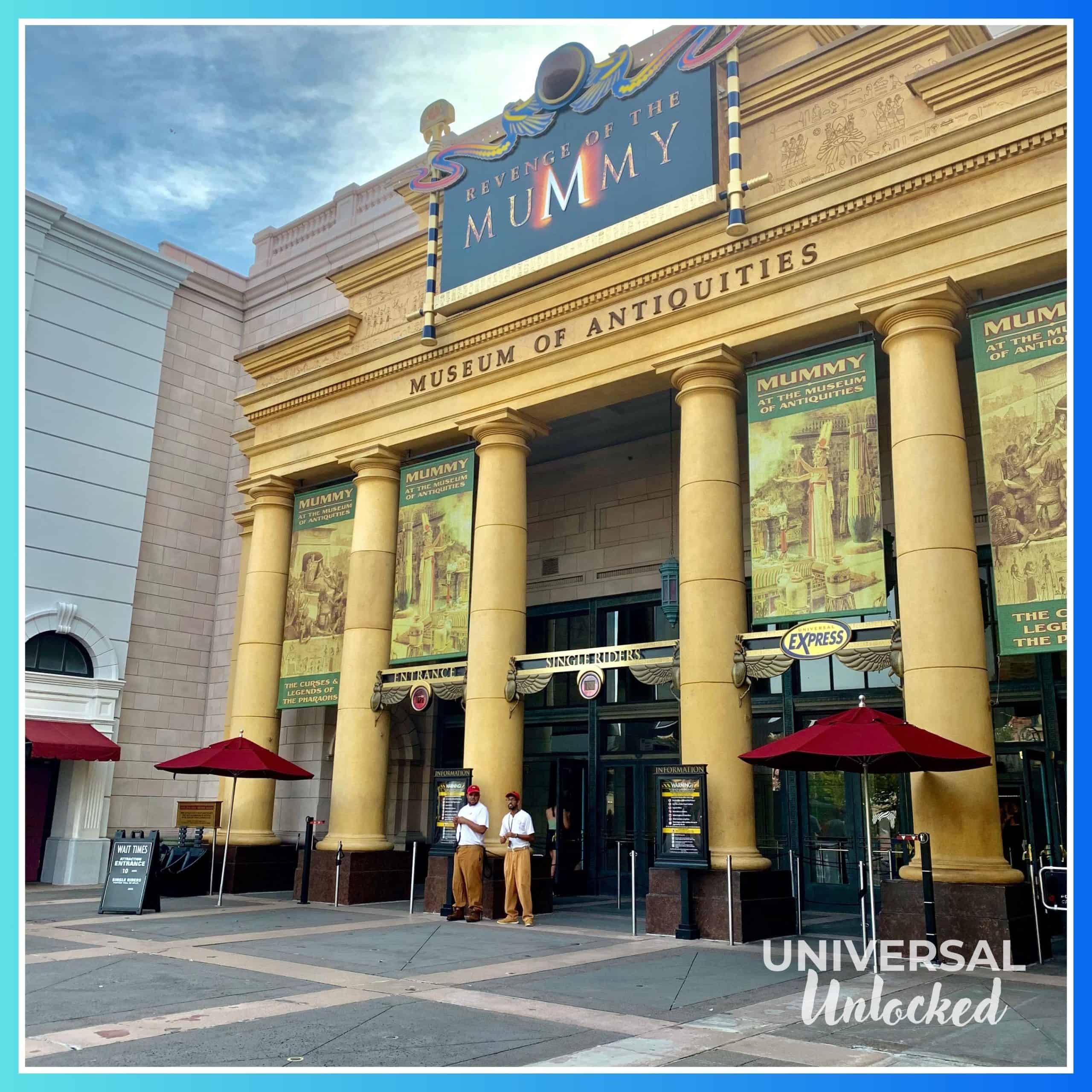 Revenge of the Mummy™ in the New York area of Universal Studios Florida