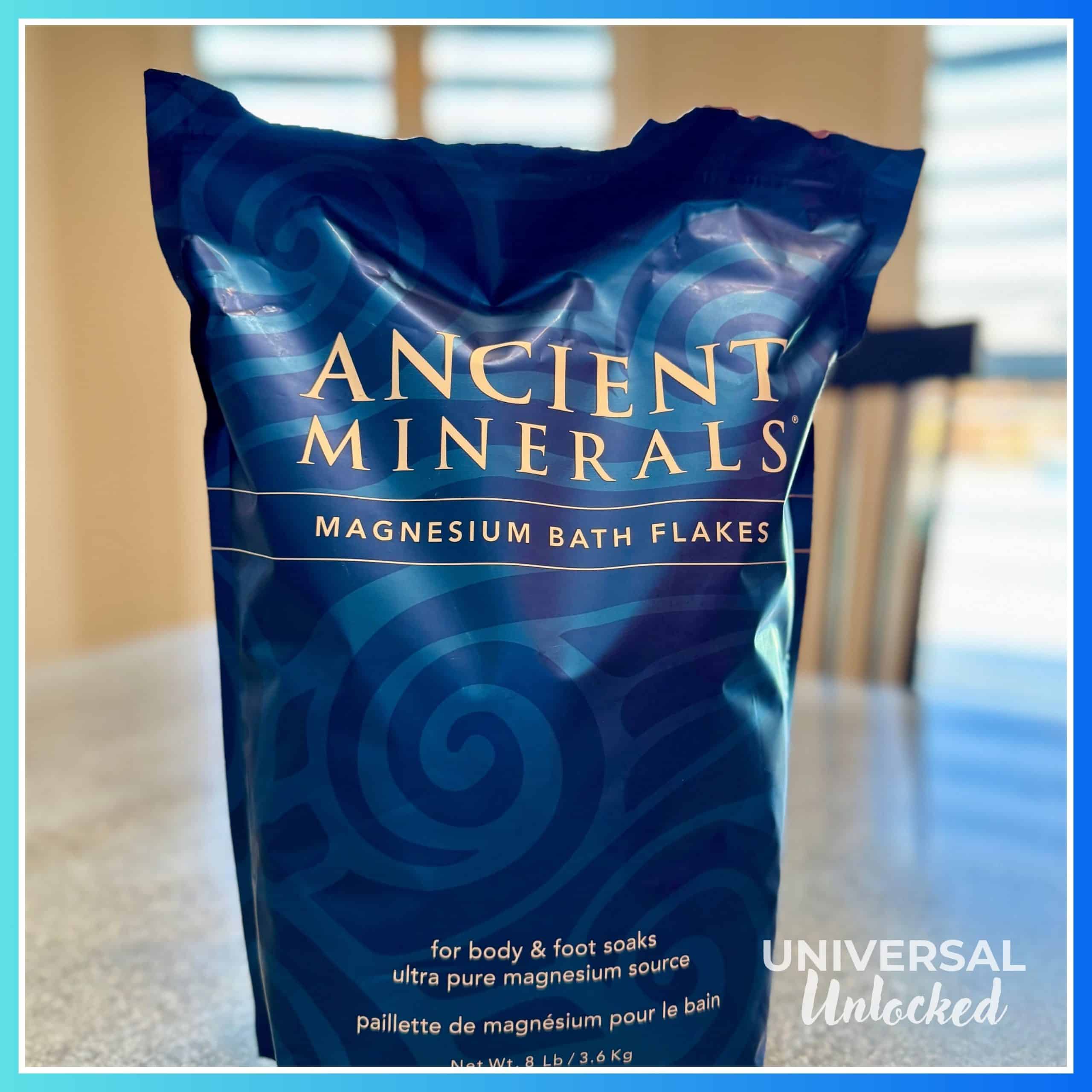 Ancient Minerals salt soak