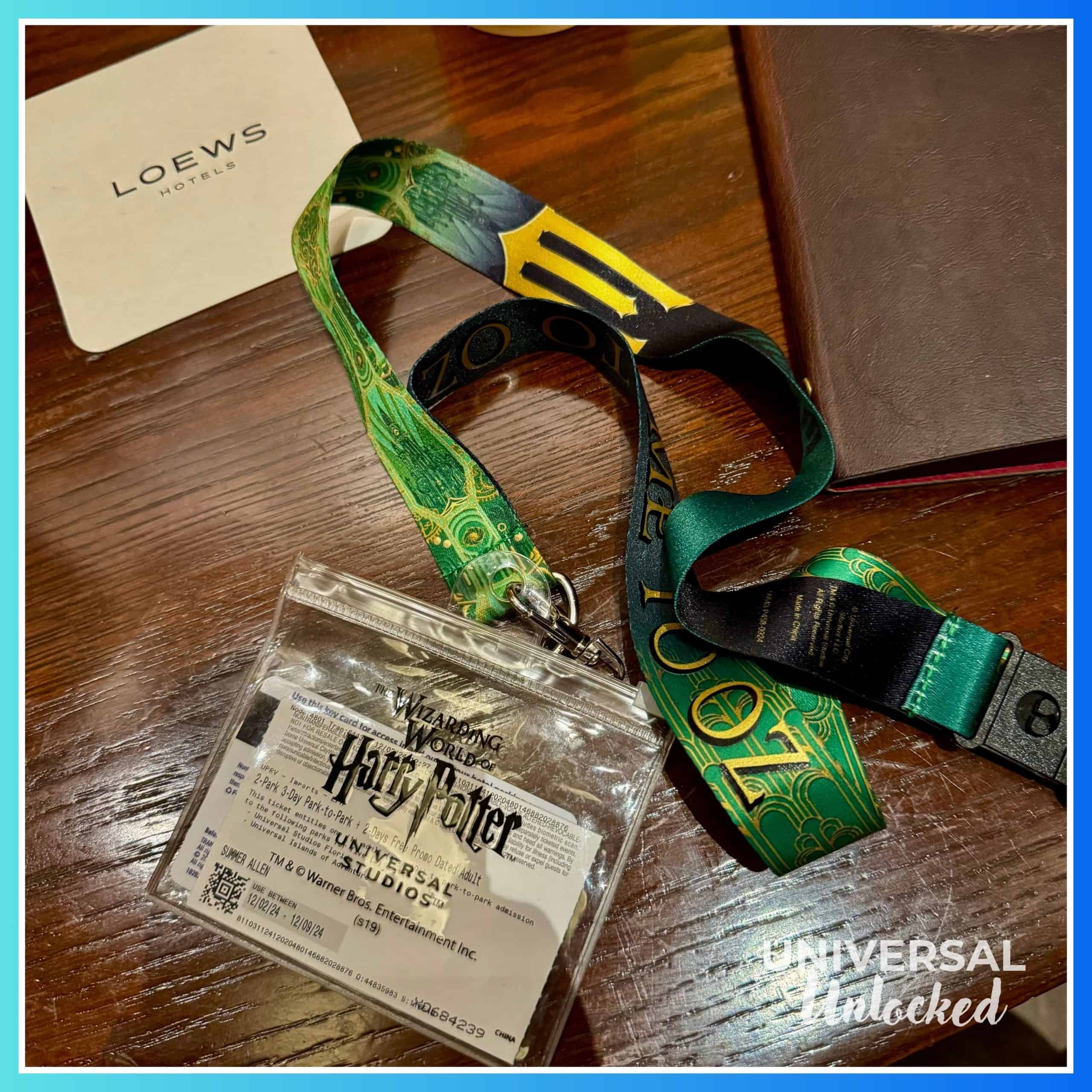 The old two-sided lanyard