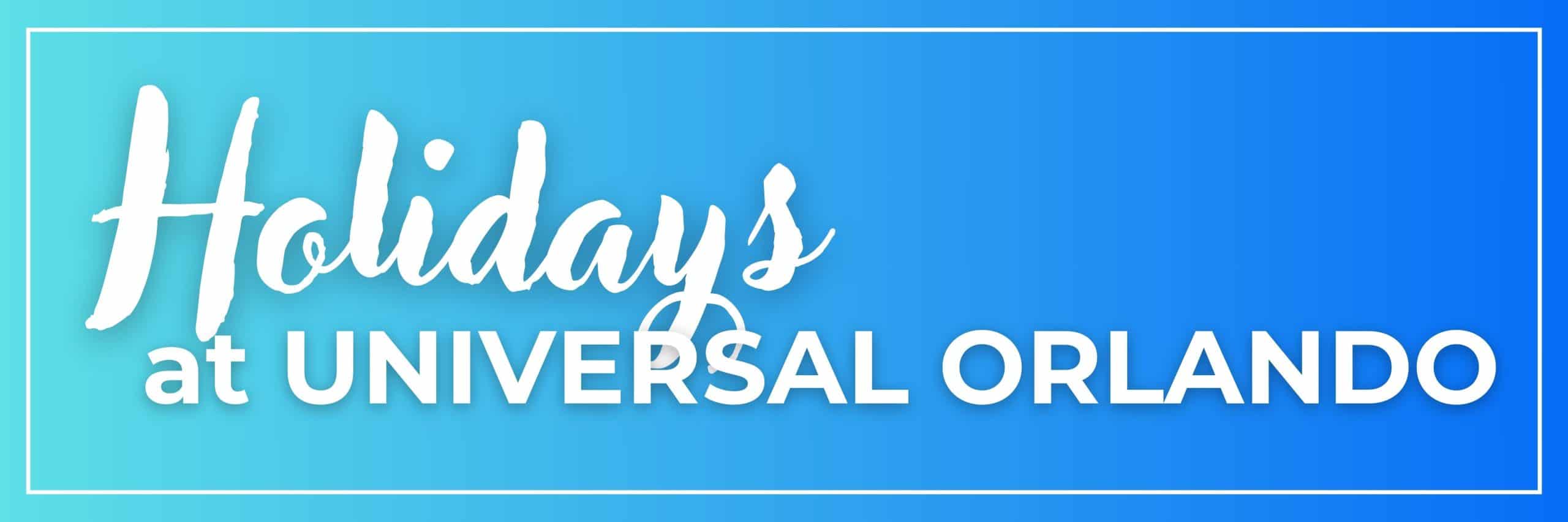 Universal Unlocked holidays page header