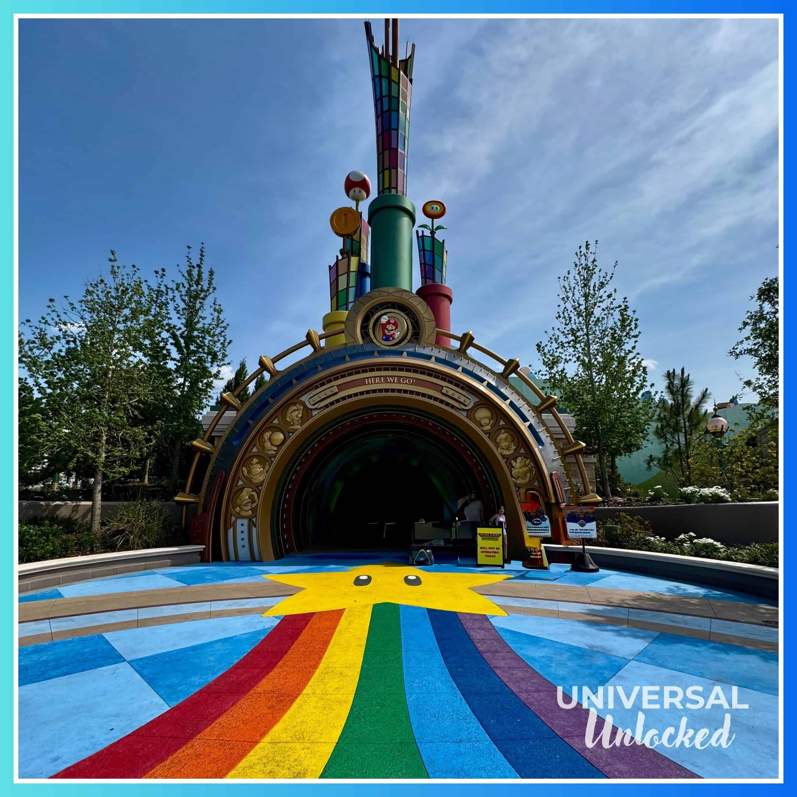 Entrance to SUPER NINTENDO WORLD™