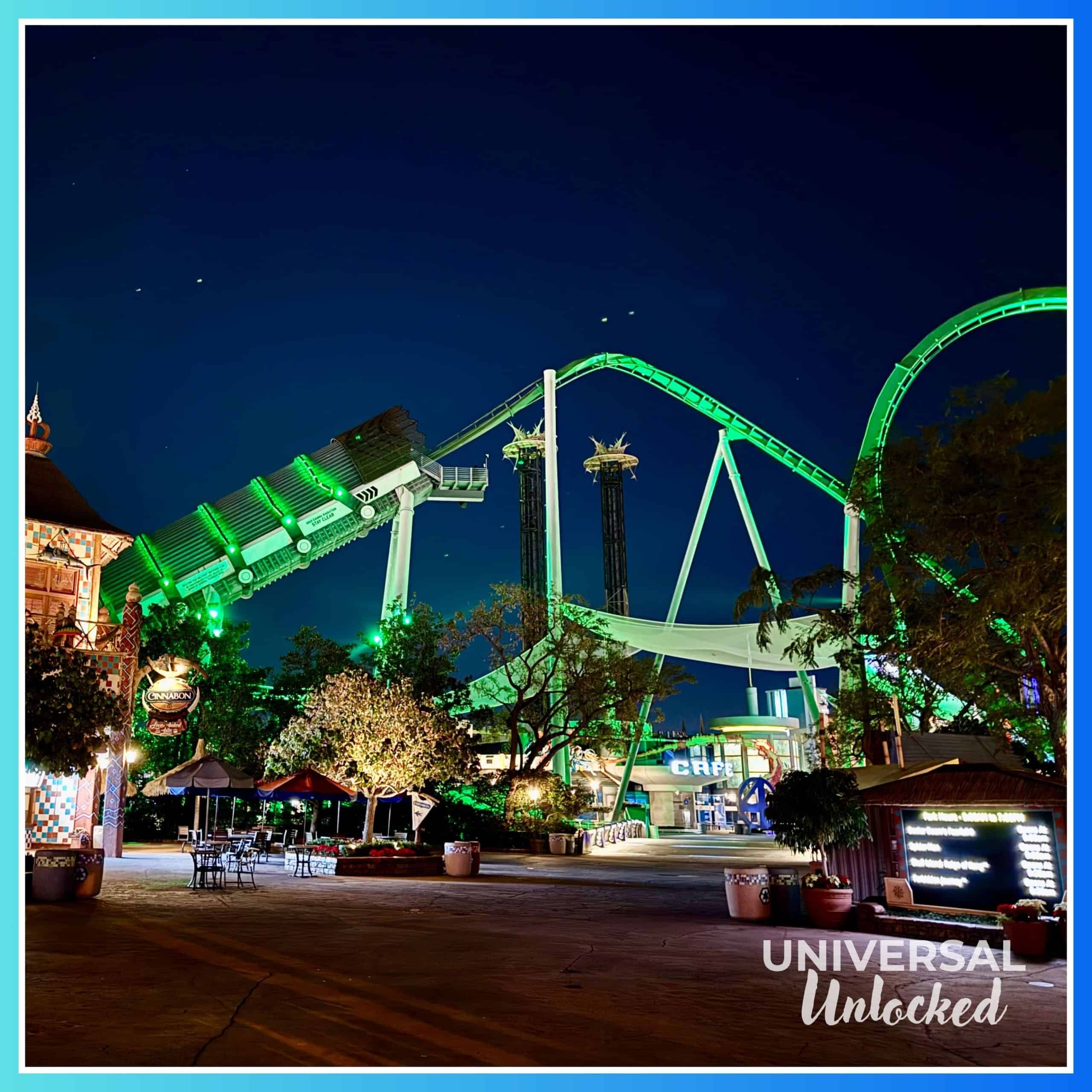 The Incredible Hulk Coaster® in Marvel Super Hero Island® at Islands of Adventure