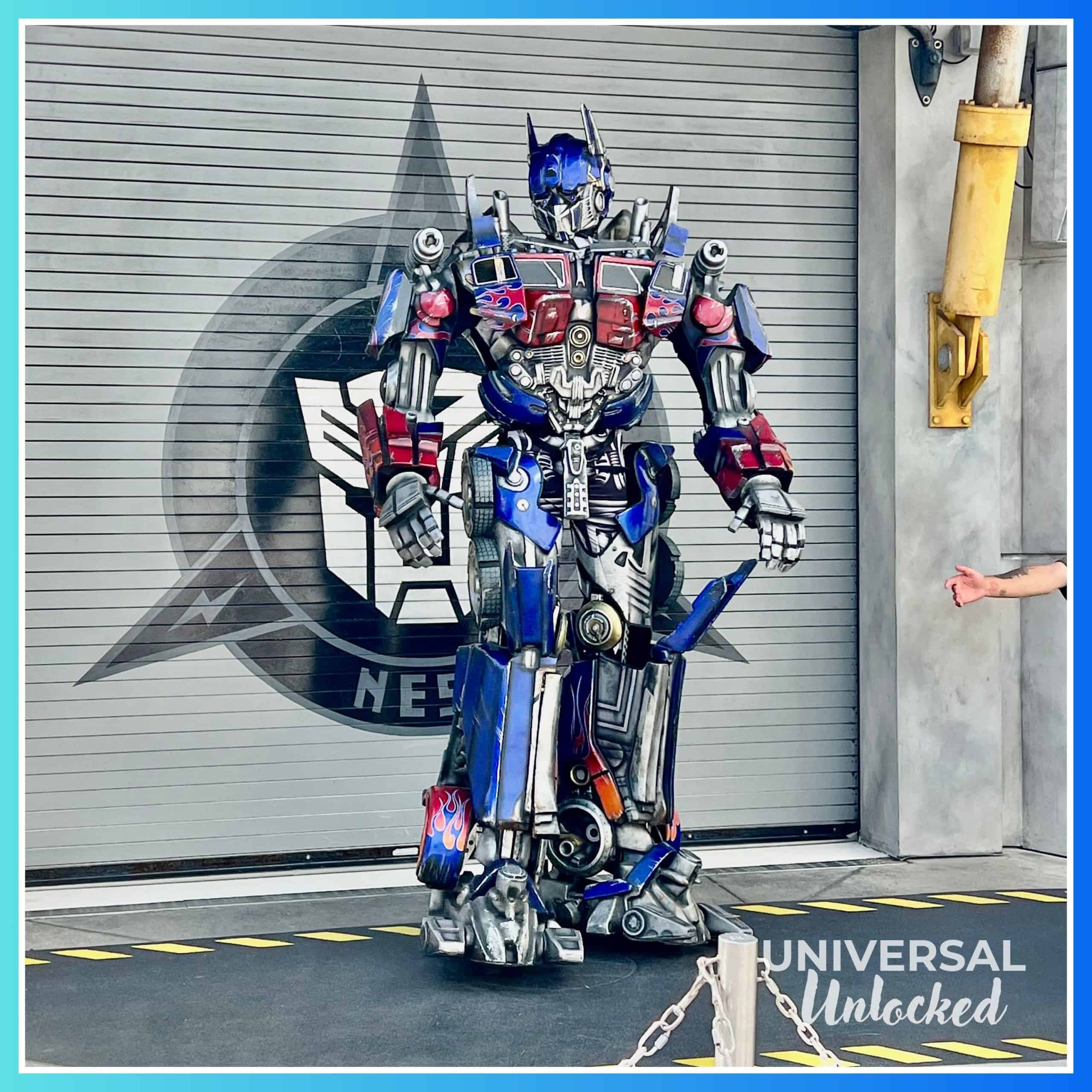 TRANSFORMERS™ The Ride – 3D in the New York area of Universal Studios Florida