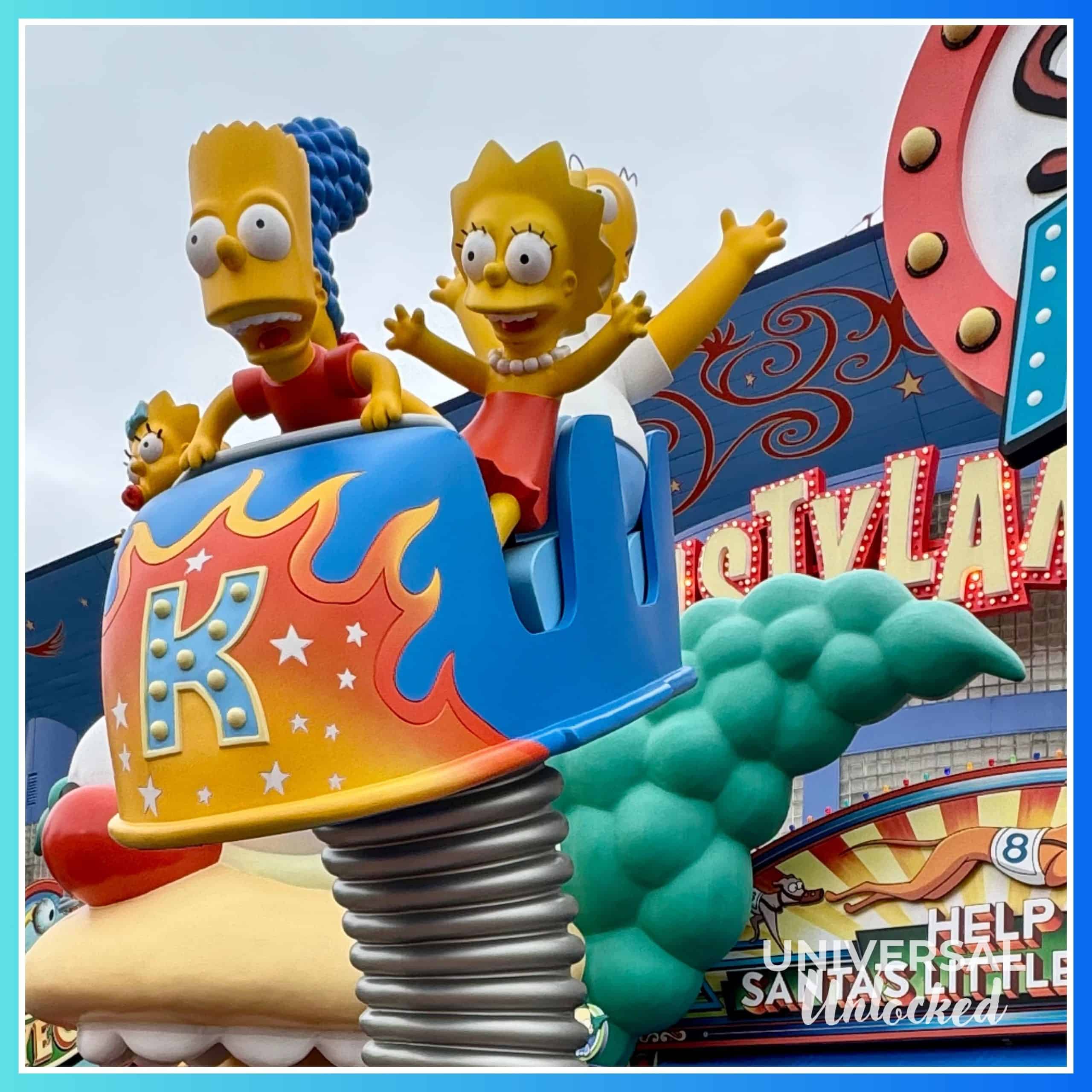 The Simpsons Ride™ in the Springfield U.S.A. area of Universal Studios Florida