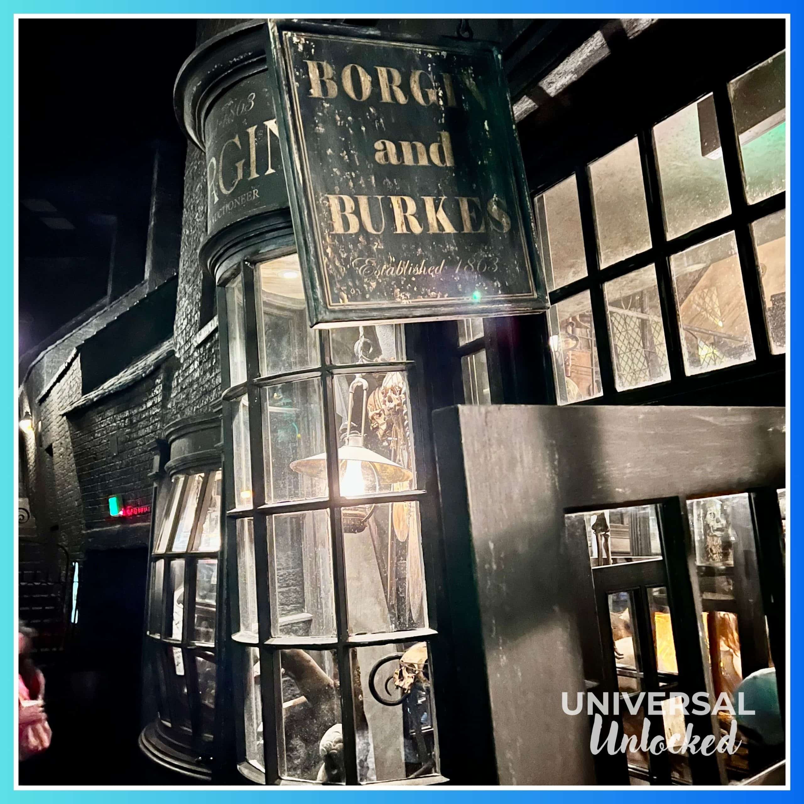 Borgin & Burkes™ in The Wizarding World of Harry Potter™ – Diagon Alley™ at Universal Studios Florida