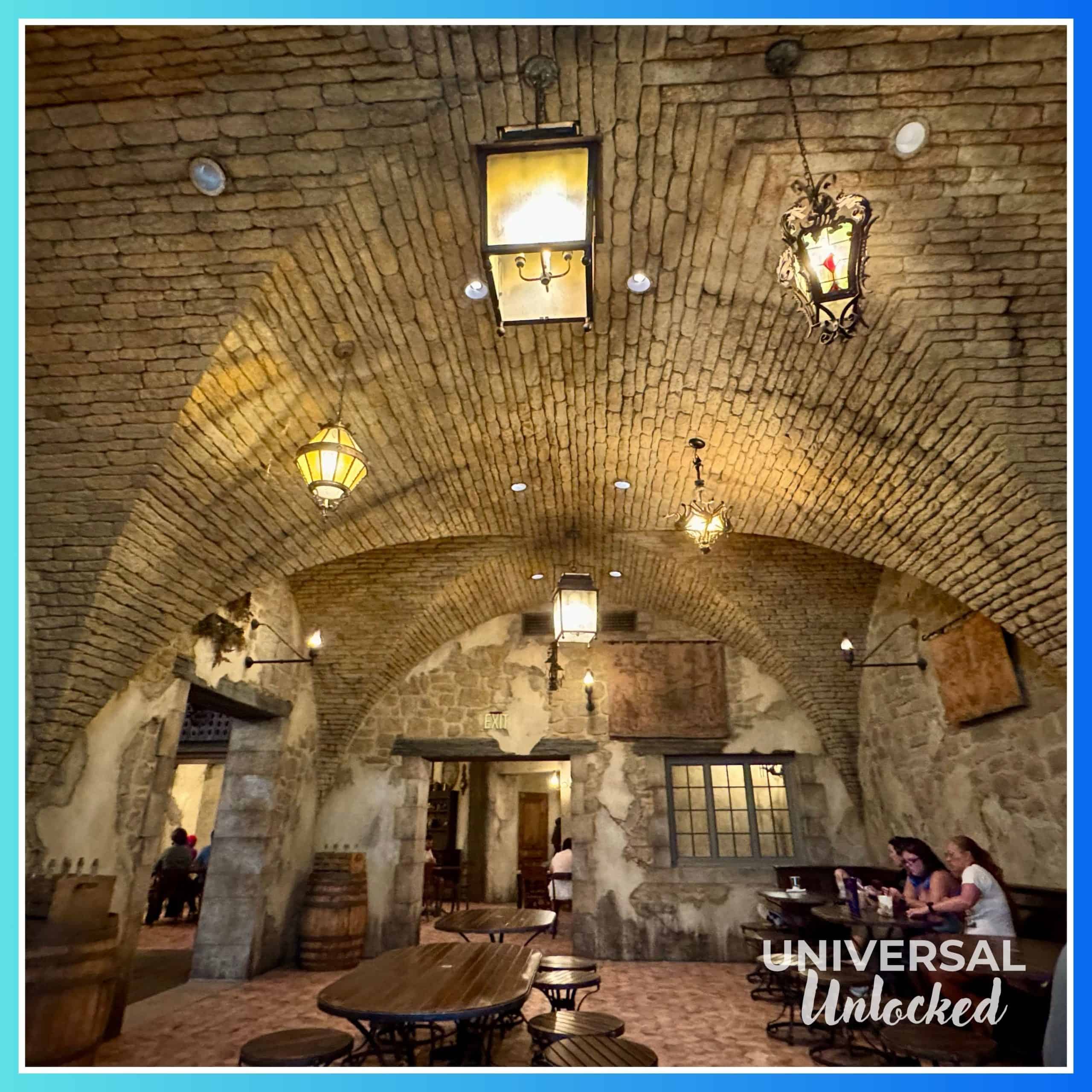 Inside Le Gobelet Noir™ in The Wizarding World of Harry Potter™ – Ministry of Magic™