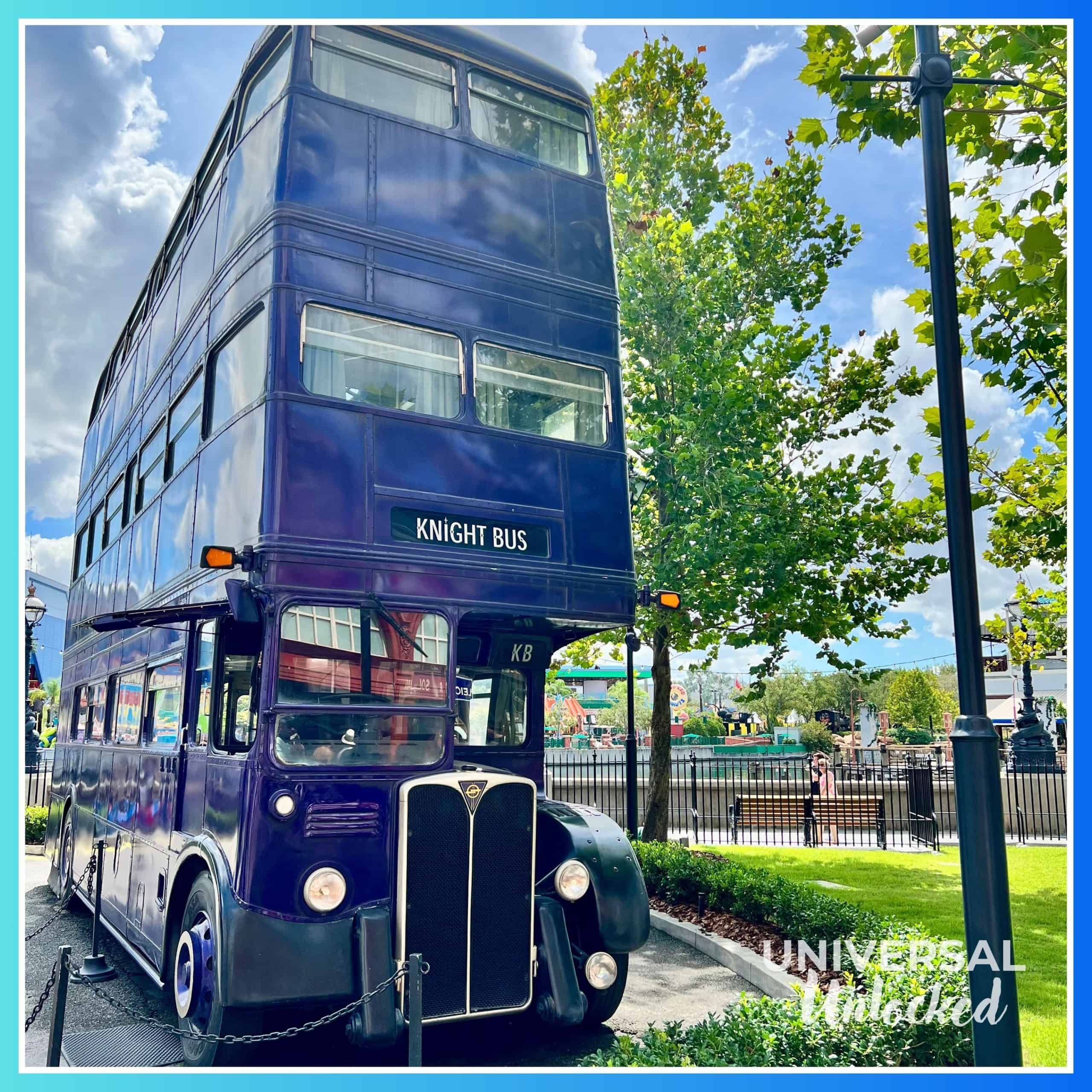 The Knight Bus™ in the London area of Universal Studios Florida