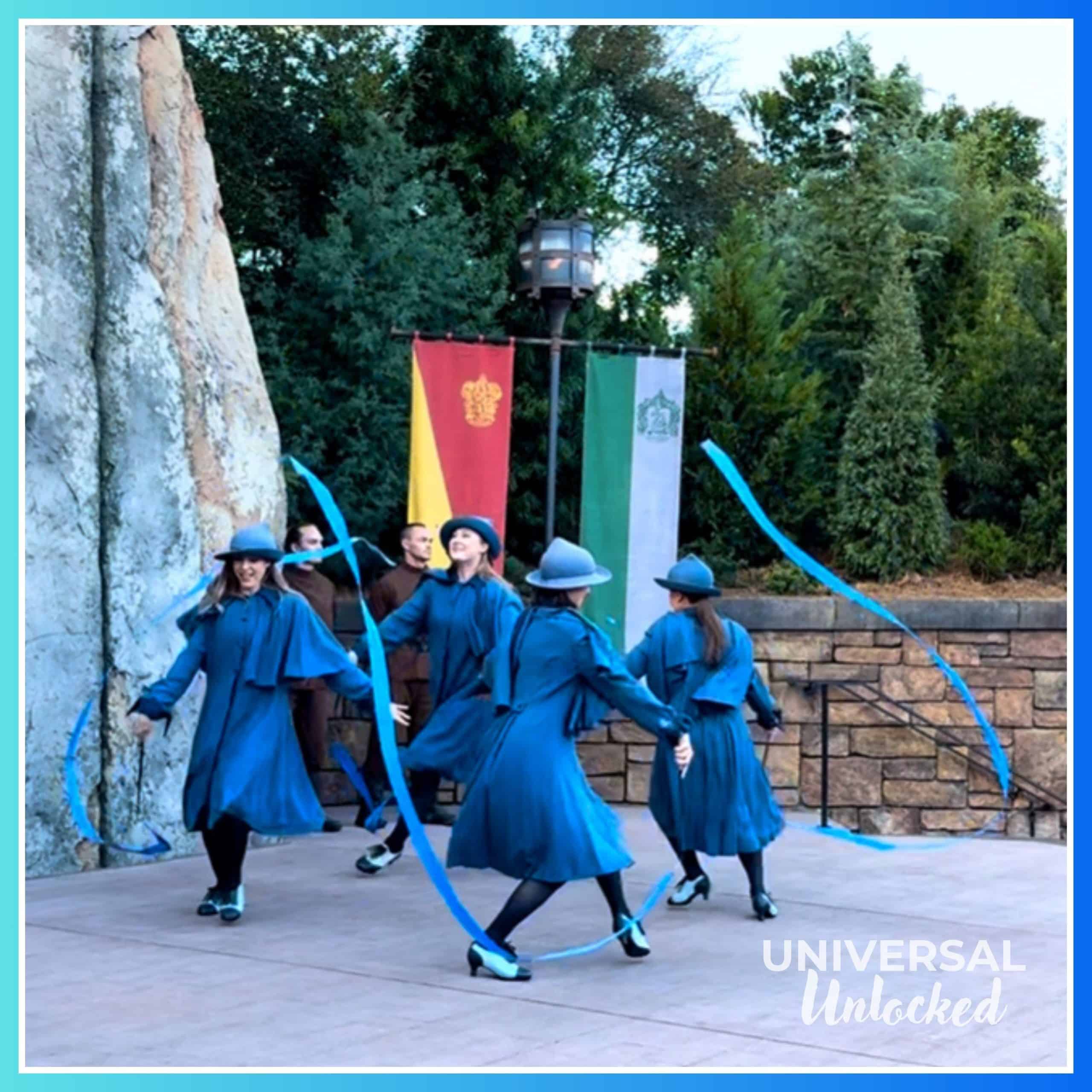 Triwizard Spirit Rally in The Wizarding World of Harry Potter™ – Hogsmeade™ at Islands of Adventure