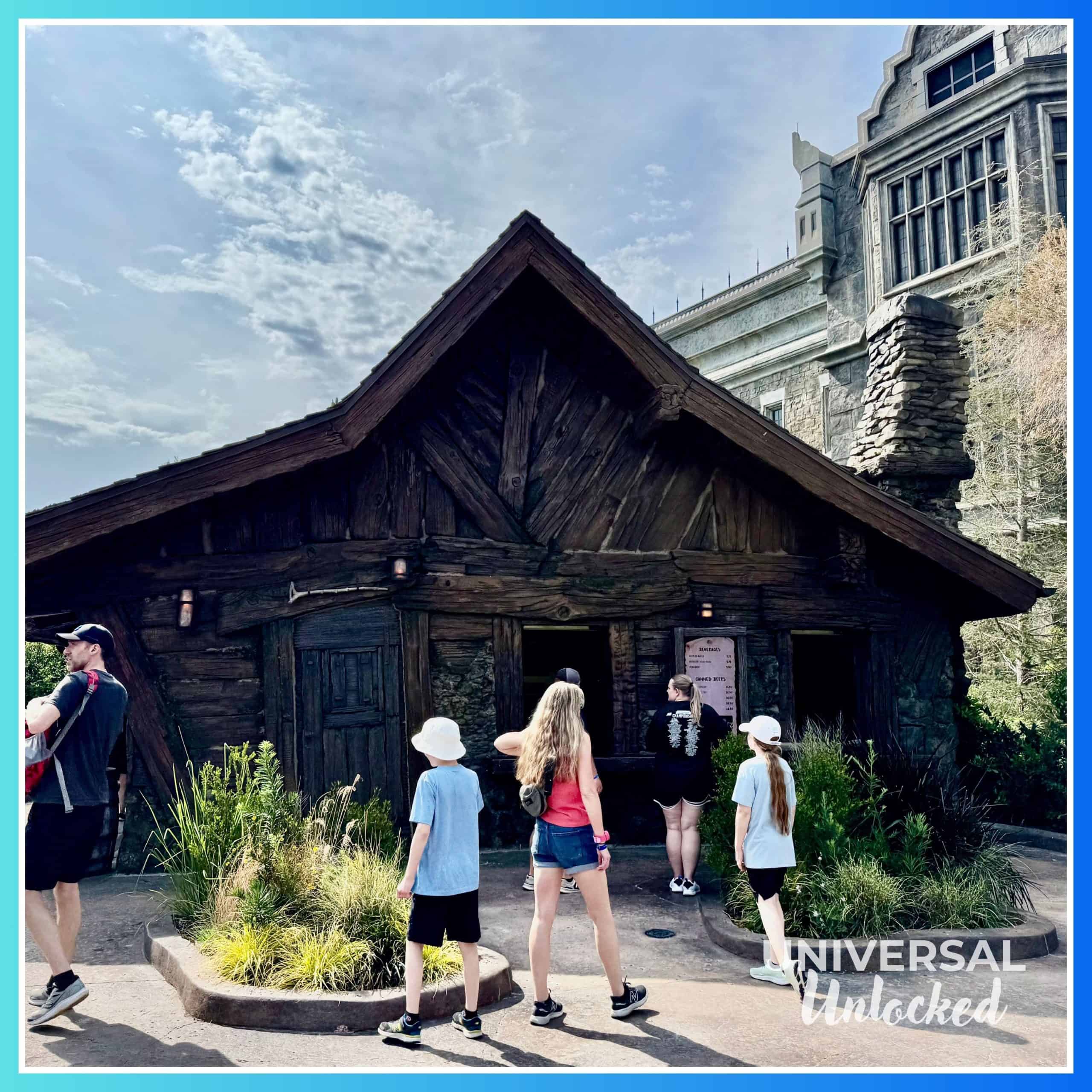 DeLacey Cottage in Dark Universe at EPIC Universe