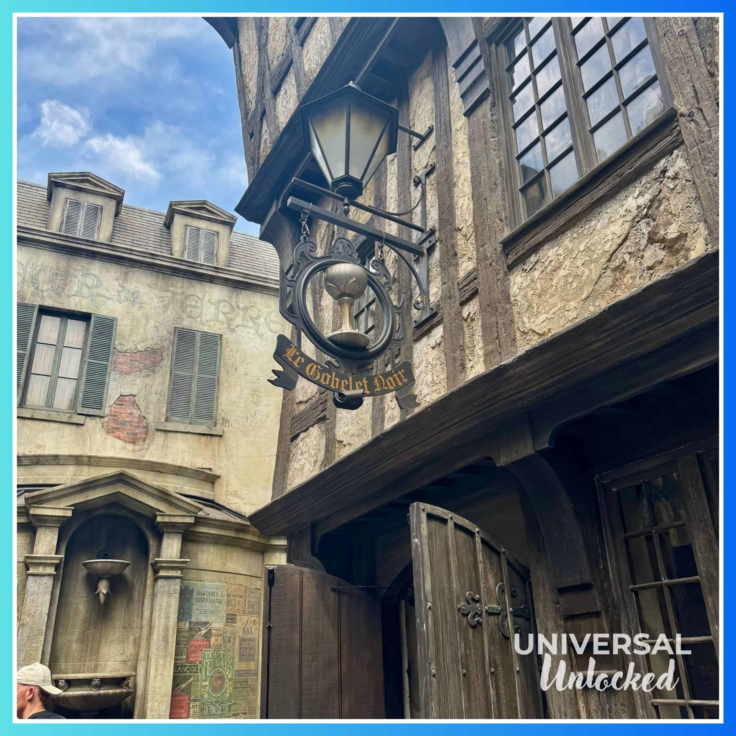 Le Gobelet Noir™ in the Wizarding World of Harry Potter - Ministry of Magic at EPIC Universe