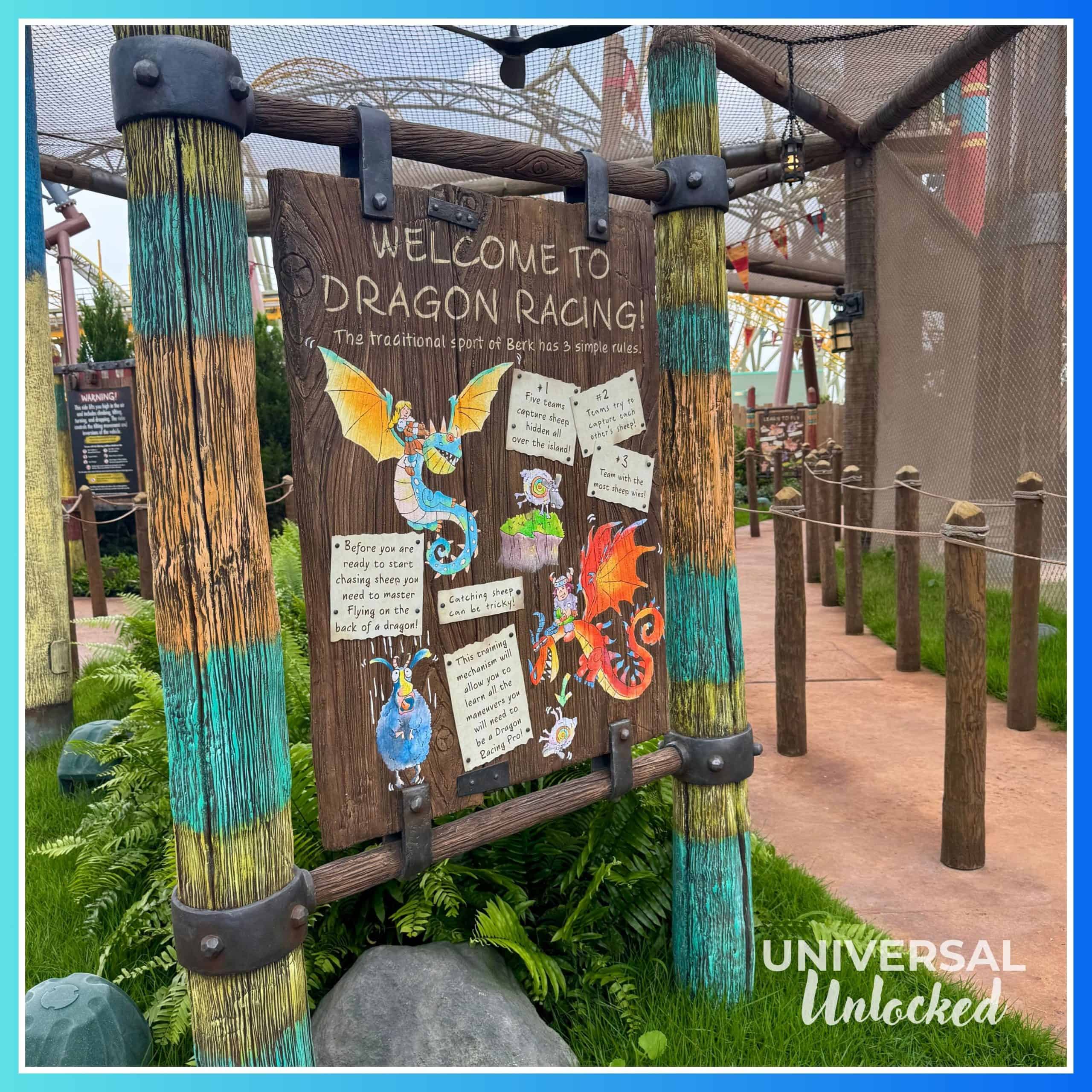Dragon Racer's Rally queue for the Universal Unlocked EPIC Universe Ride Rank 2025
