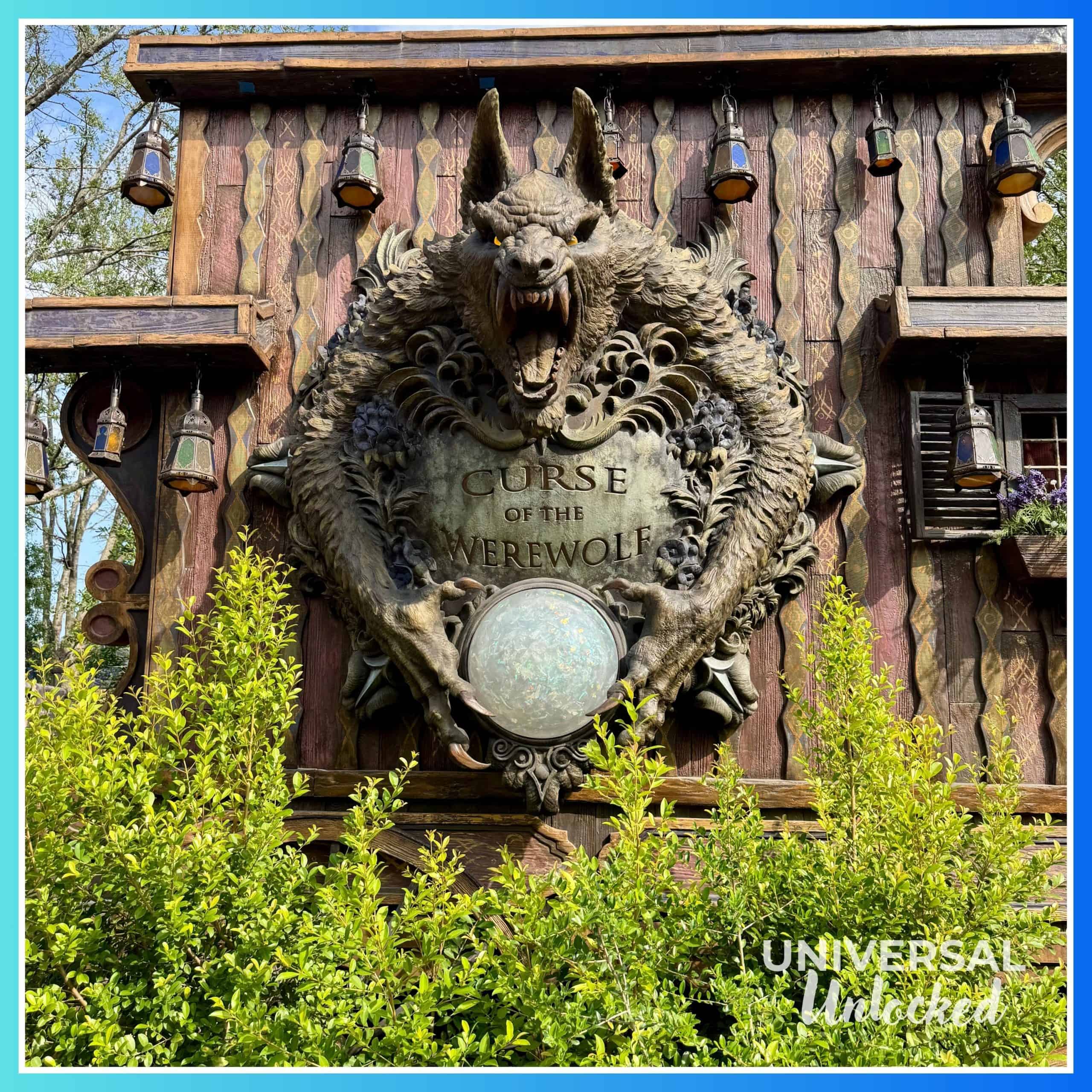 Curse of the Werewolf for the Universal Unlocked EPIC Universe Ride Rank 2025