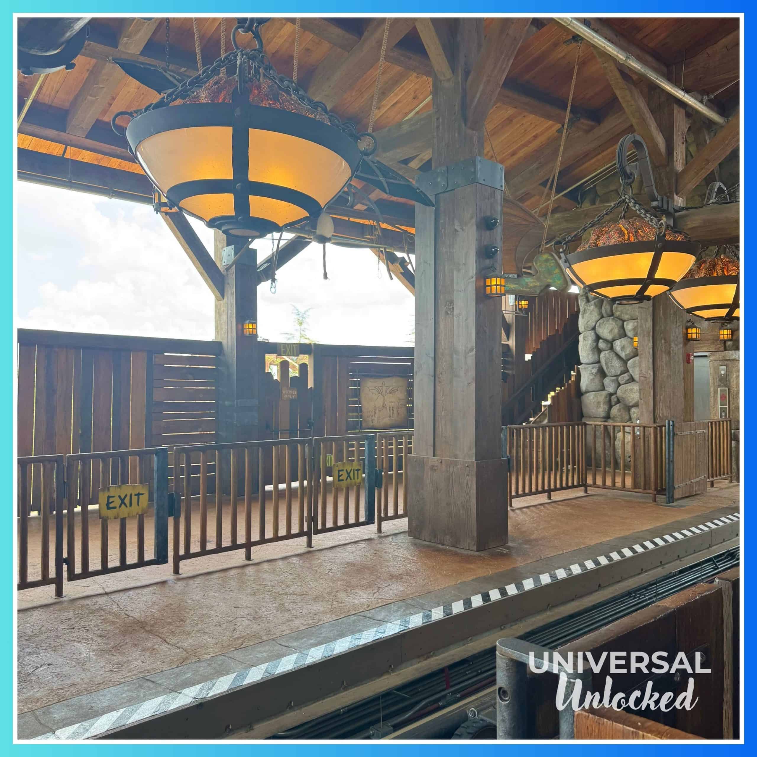 Hiccup's Wing Gliders in the Isle of Berk for the Universal Unlocked EPIC Universe Ride Rank 2025