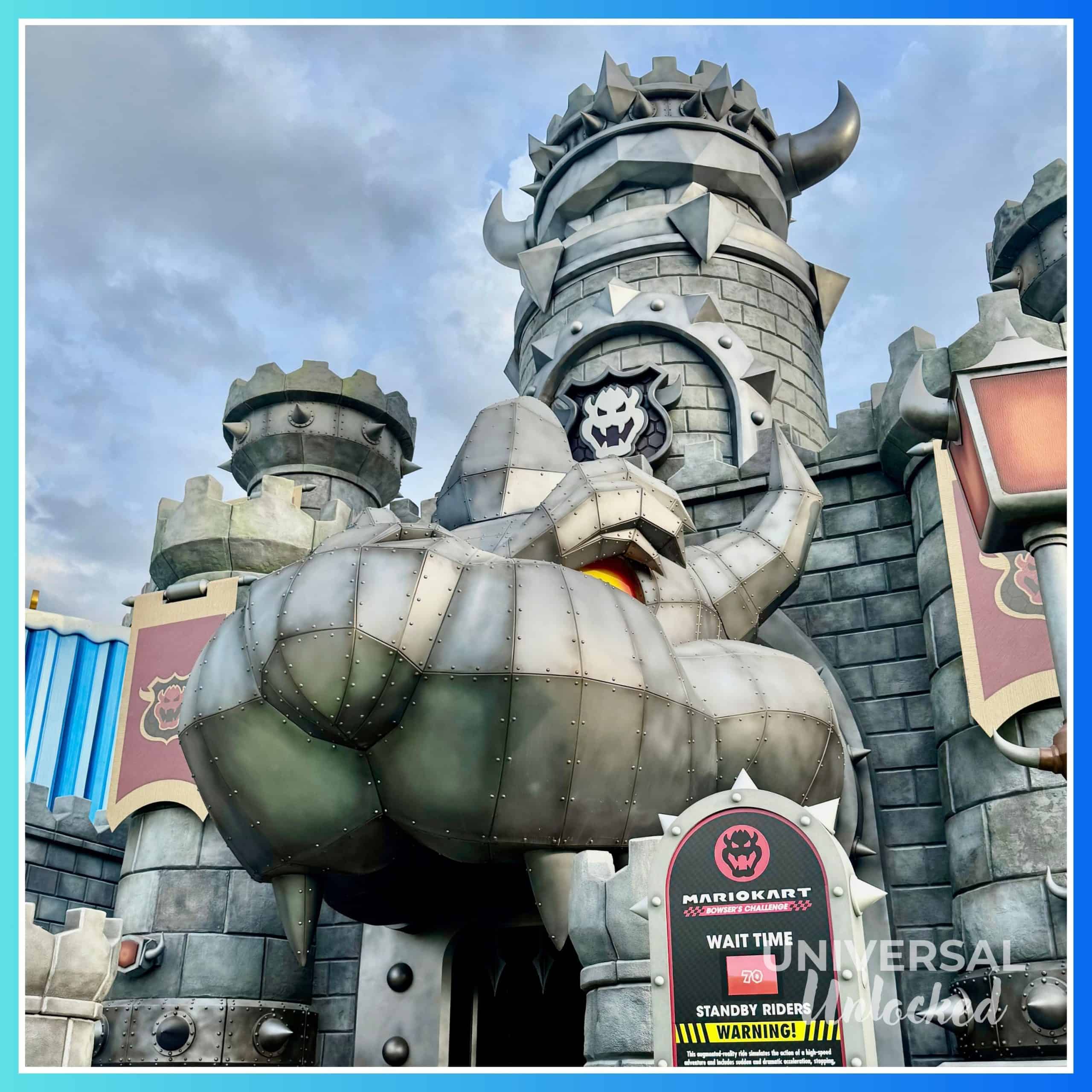 Mario Kart: Bowser's Challenge in Super Mario World for the Universal Unlocked EPIC Universe Ride Rank 2025
