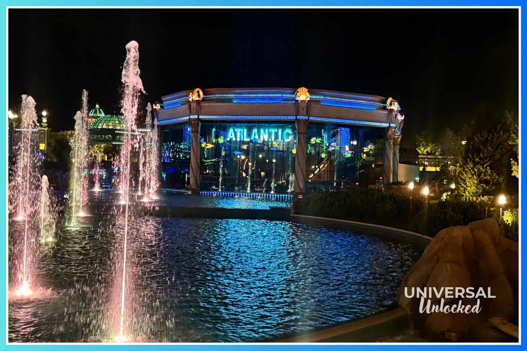 Atlantic Restaurant at EPIC Universe