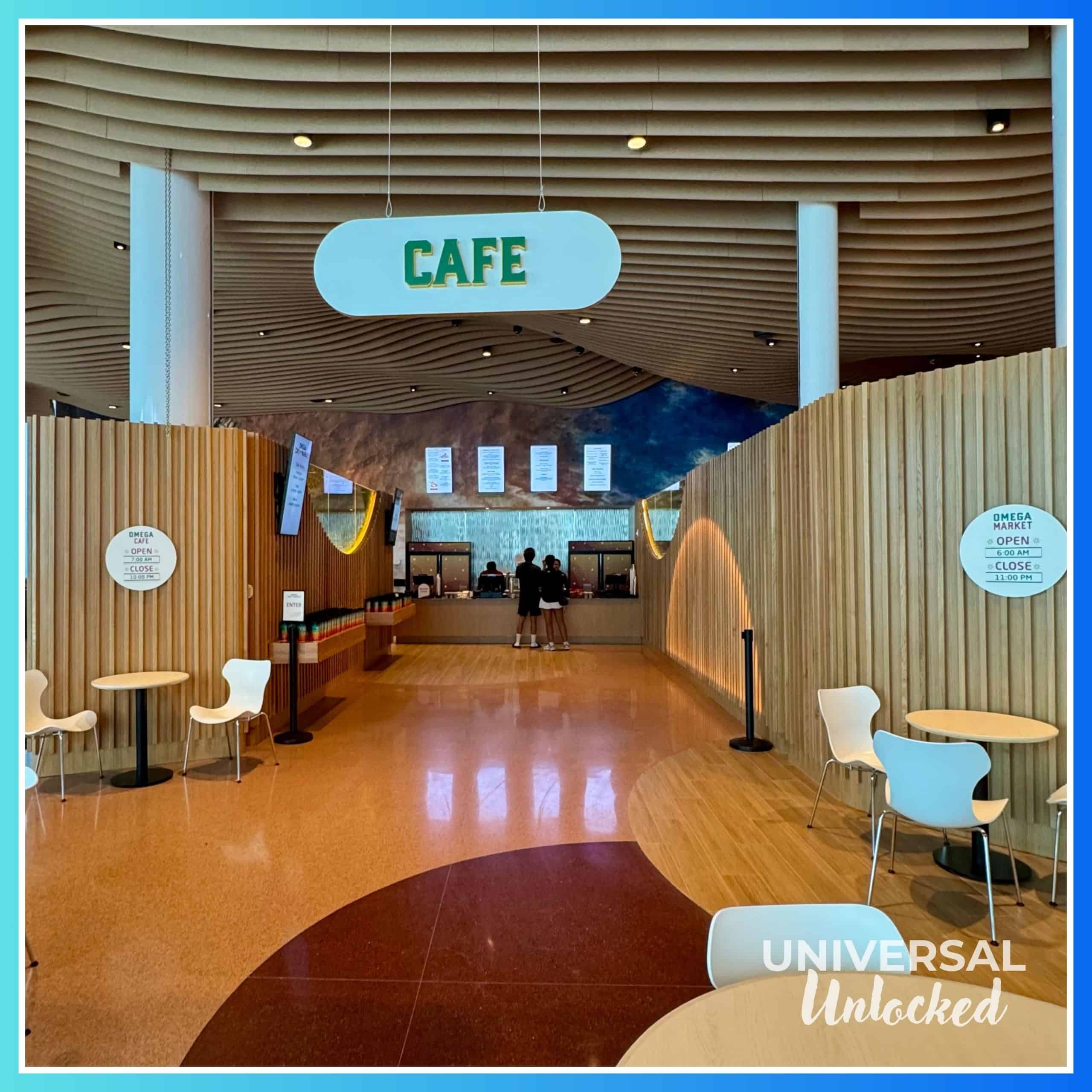 Omega Cafe at Terra Luna Resort