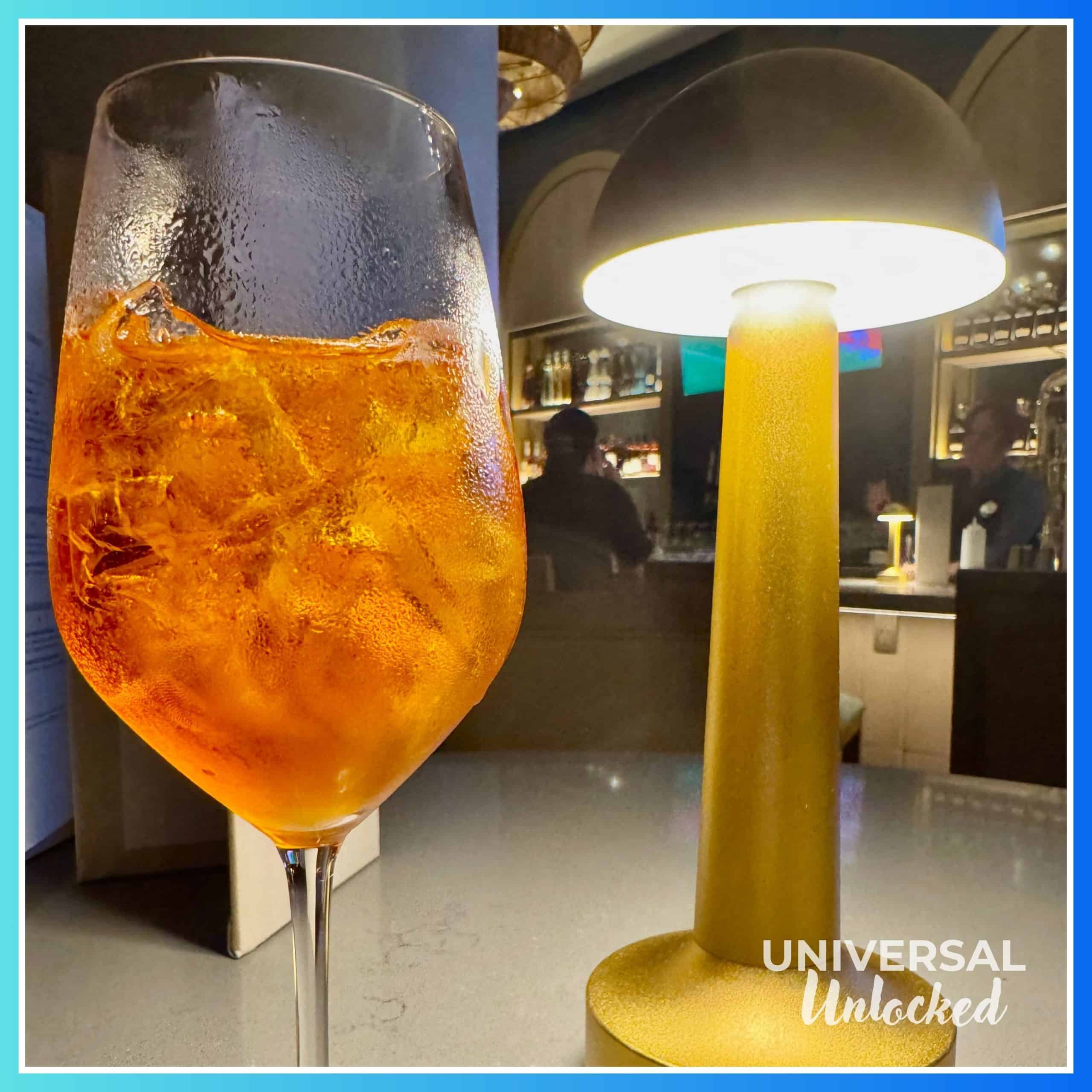 Dinner at the bar at Flora Taverna at the Helios Grand Hotel