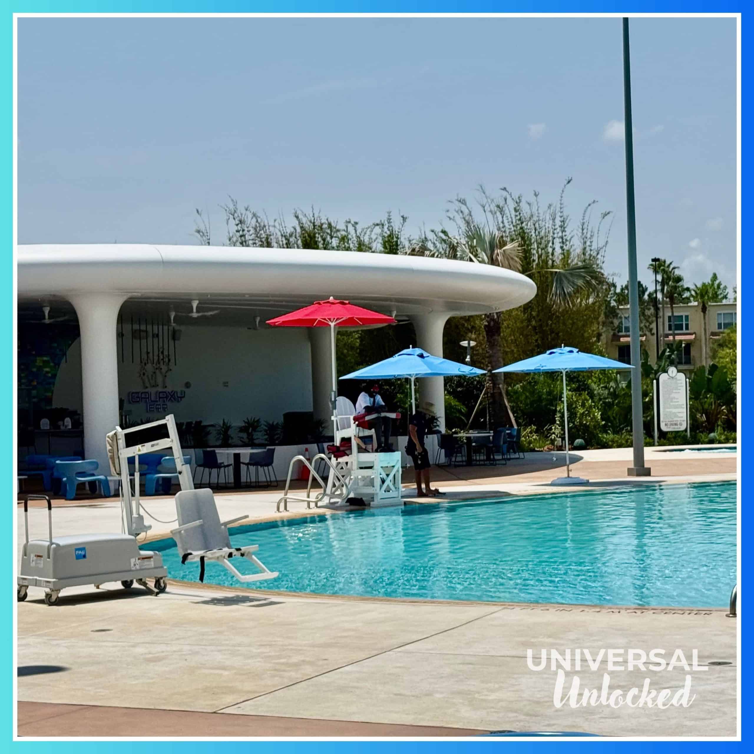 Galaxy Bar at the Terra Luna Resort pool.