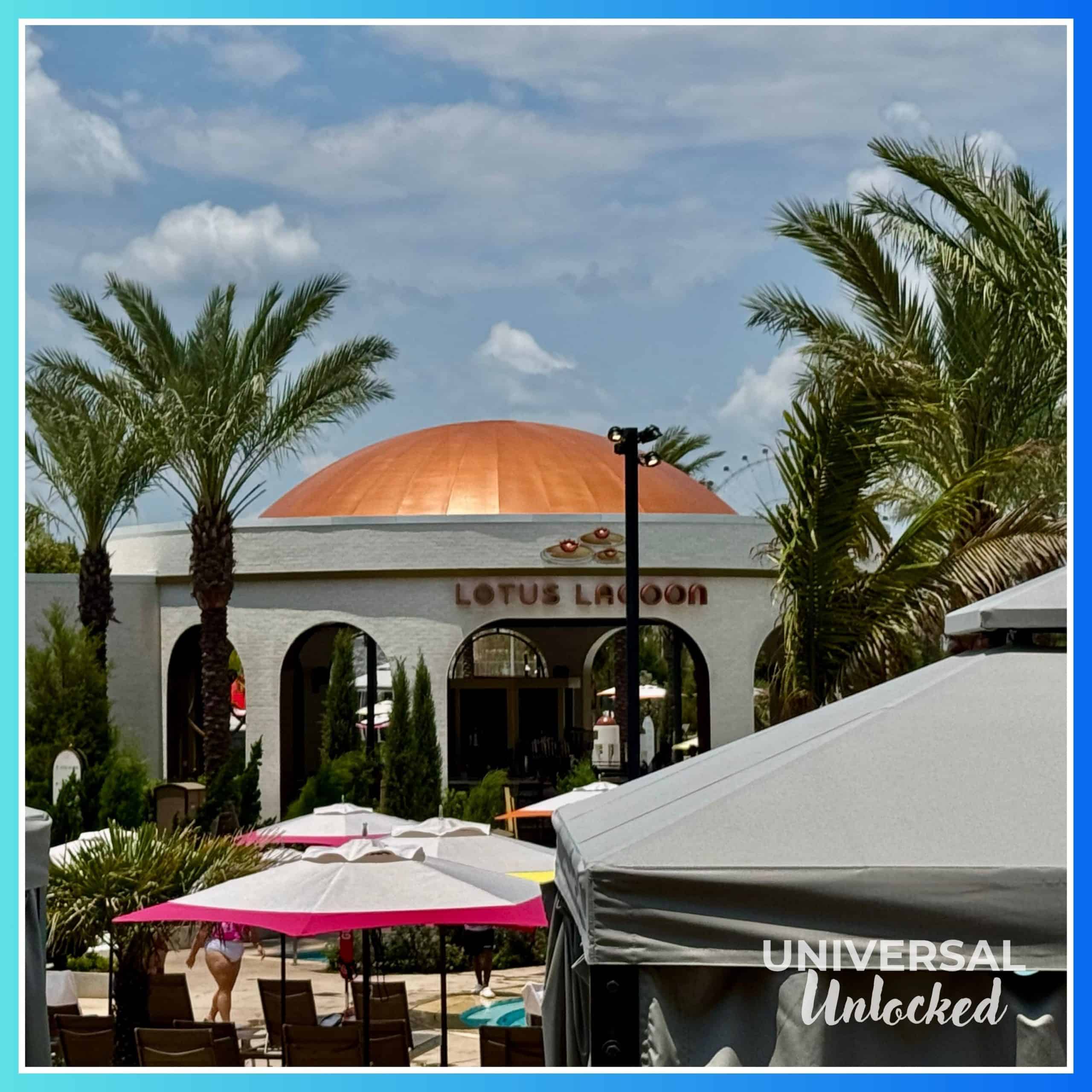 The Lotus Lagoon pool and bar at the Helios Grand Hotel
