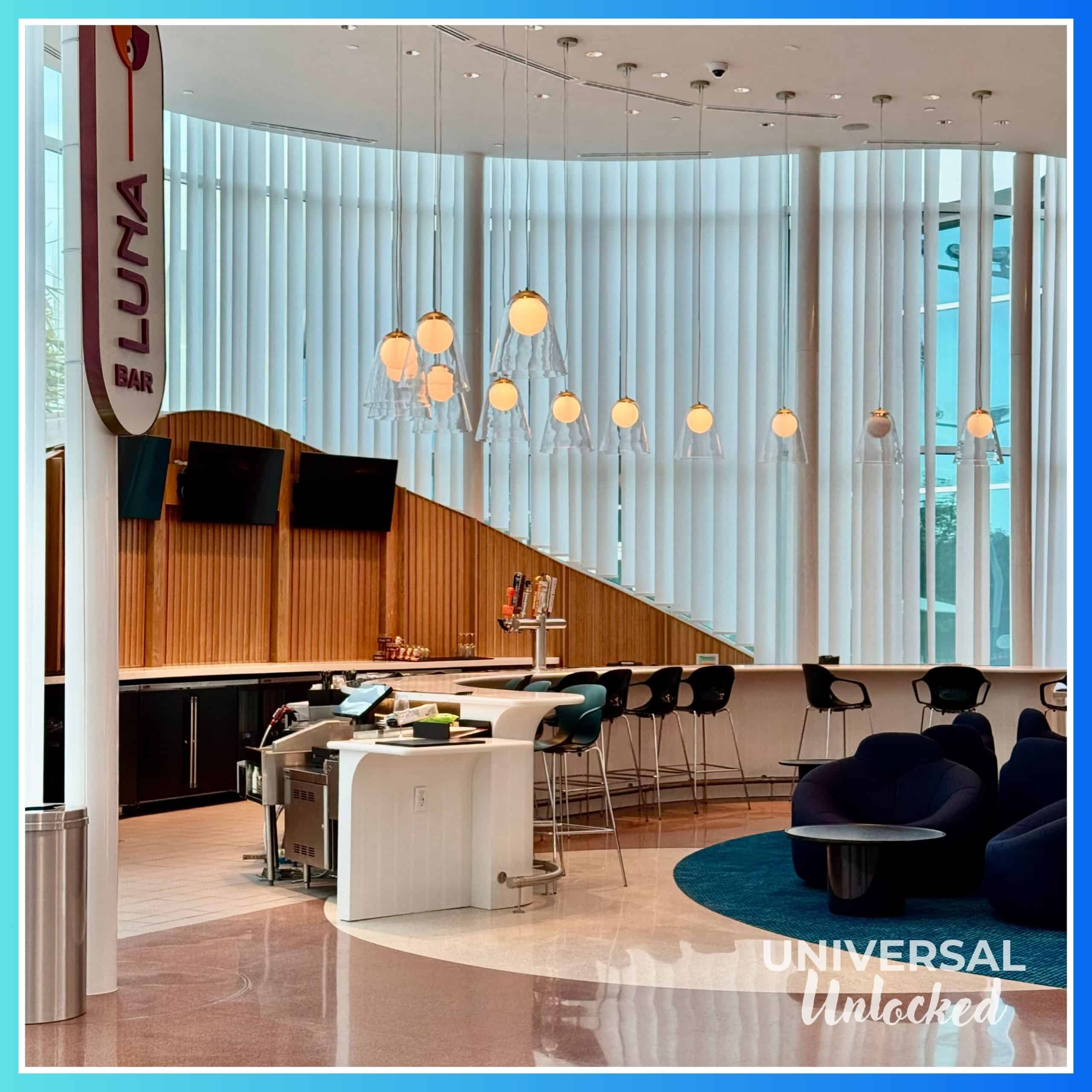 Luna Bar, the Stella Nova Resort lobby bar
