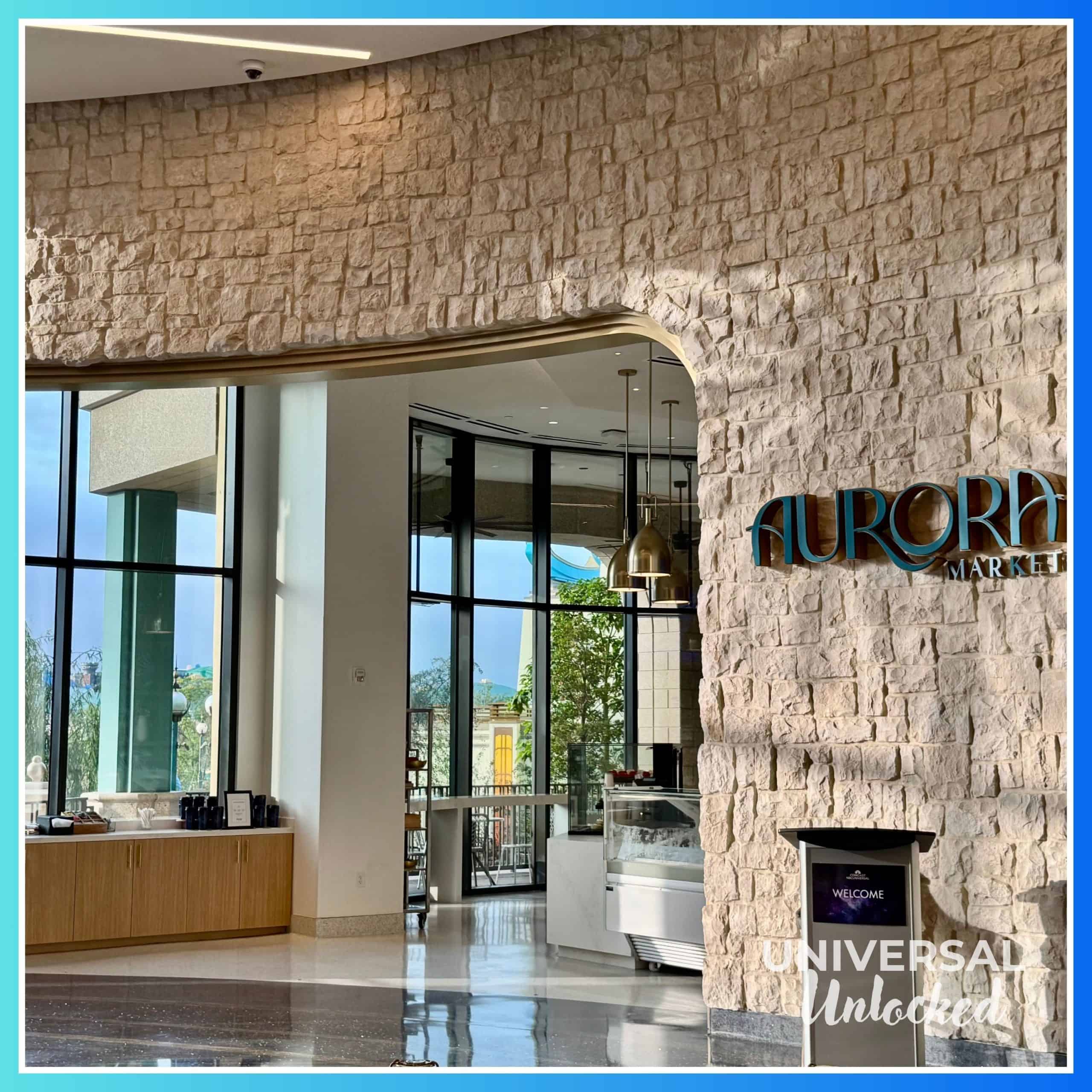 Aurora Market off the main lobby at the Helios Grand Hotel