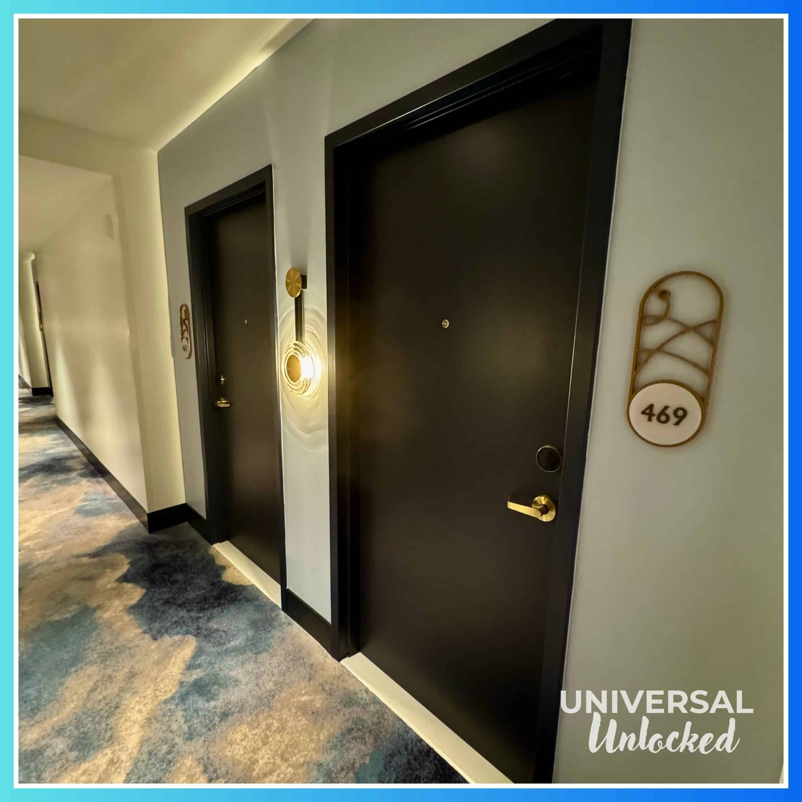 Outside of a Helios Grand Hotel standard room