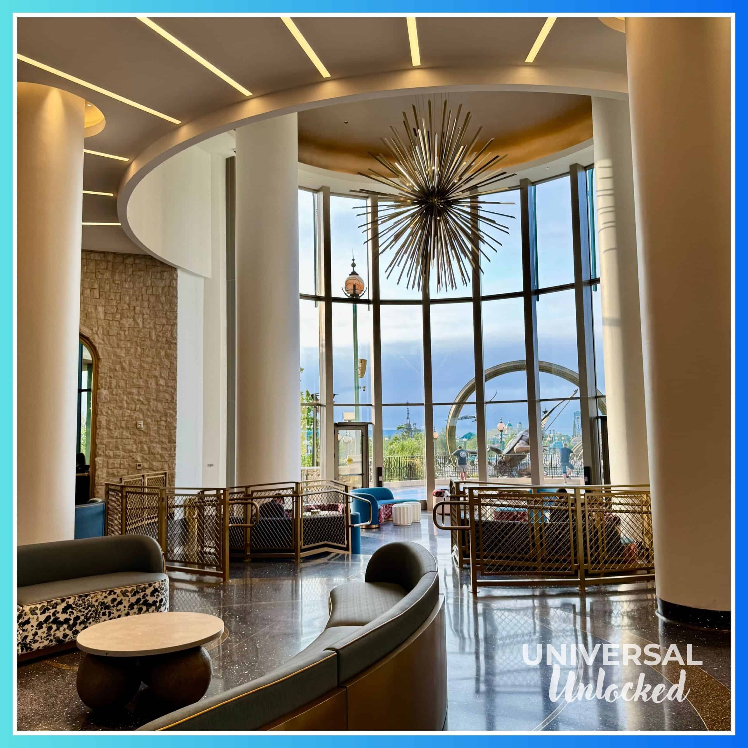 Main lobby at the Helios Grand Hotel
