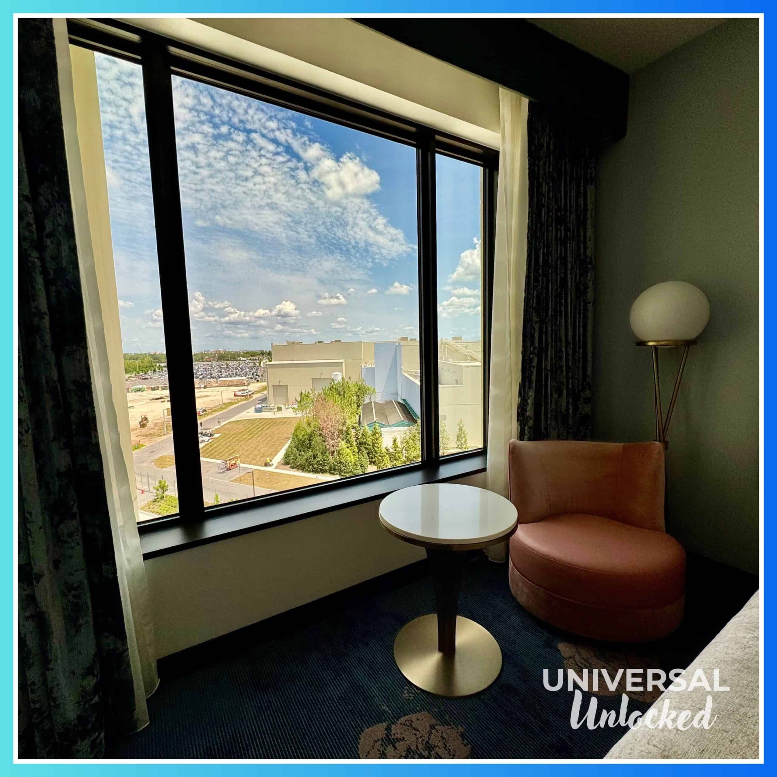 View from a standard room at the Helios Grand Hotel