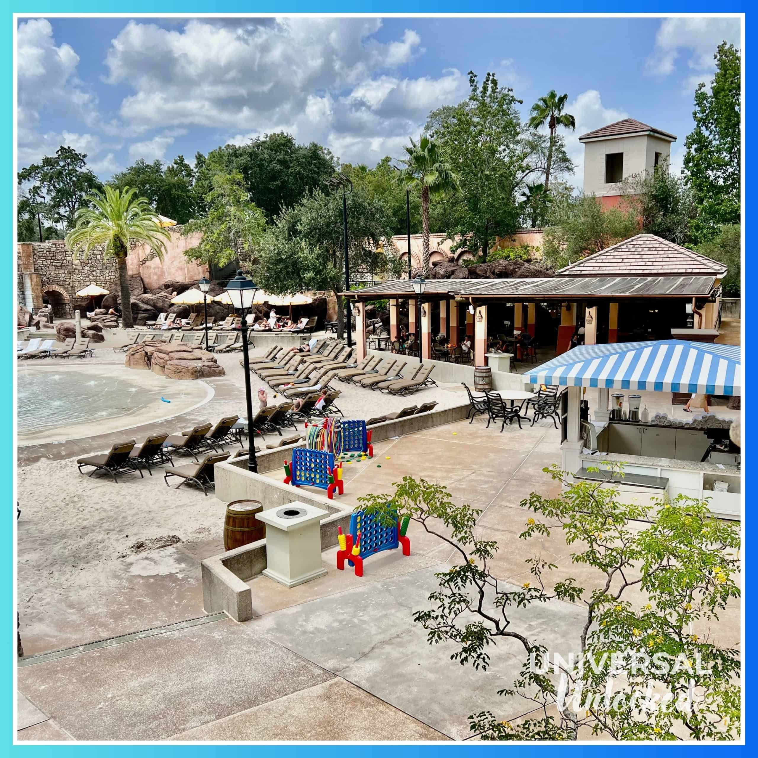 Splendido Bar & Grill at the Beach Pool at Loews Portofino Bay Hotel