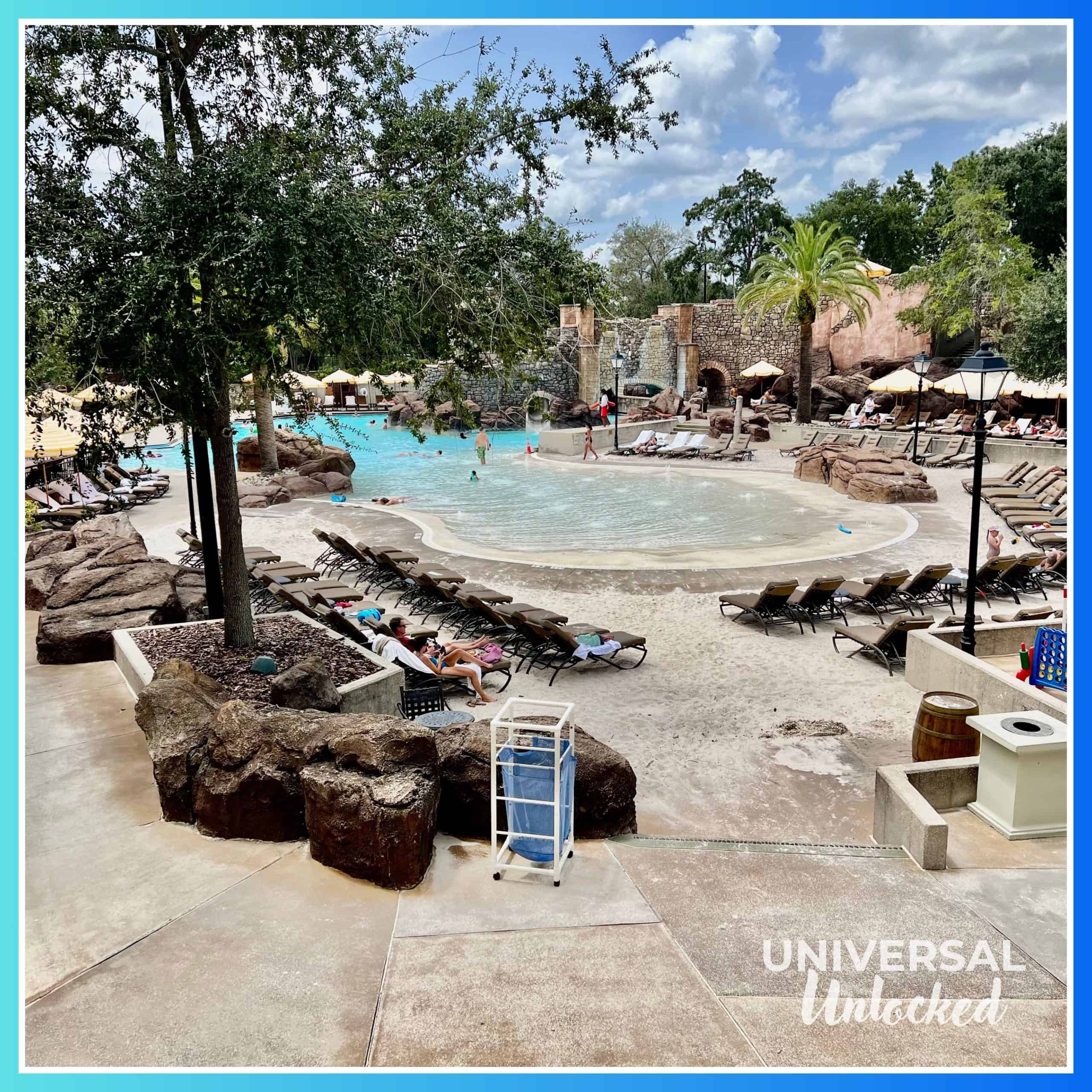 The Beach Pool at Loews Portofino Bay Hotel