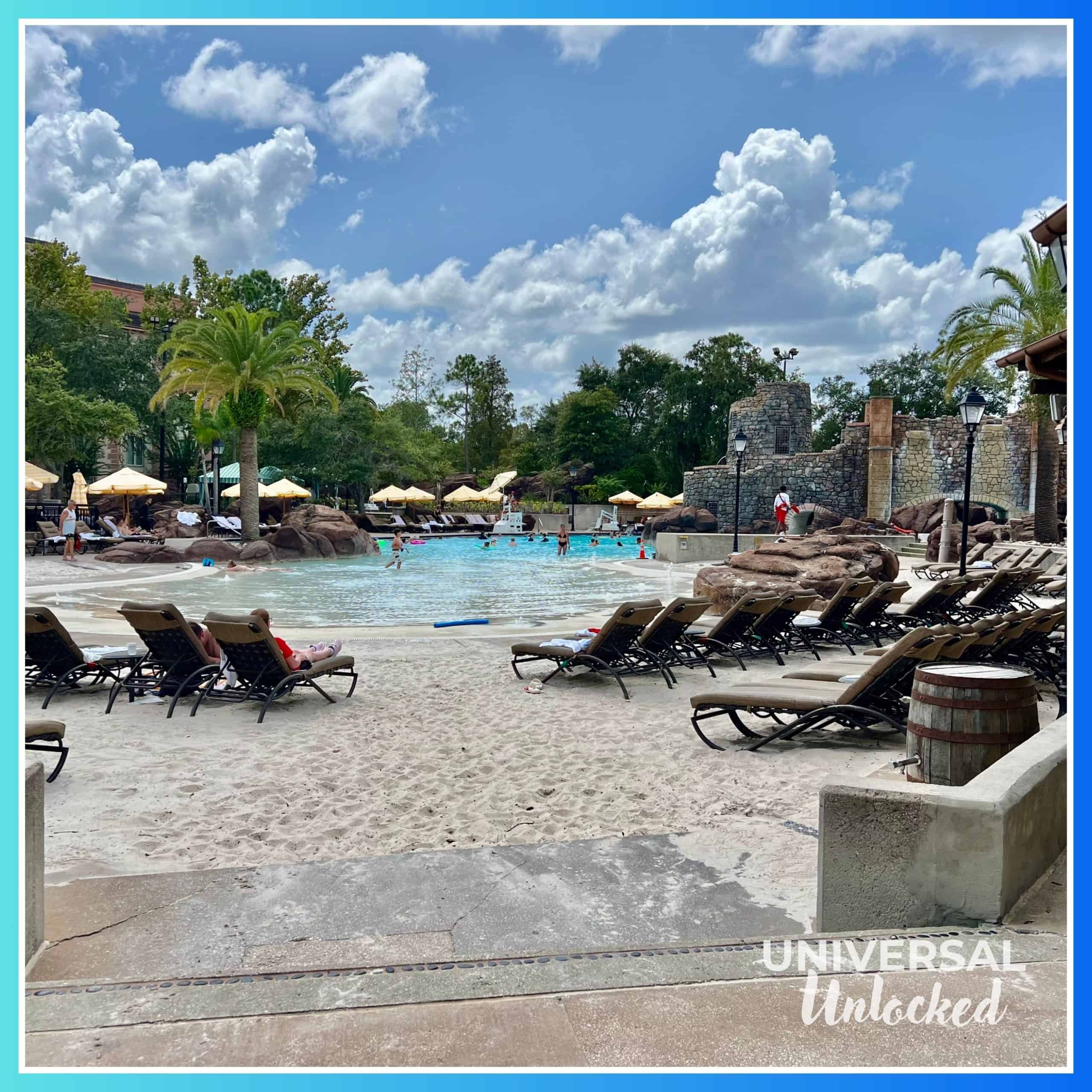 The Beach Pool at Loews Portofino Bay Hotel