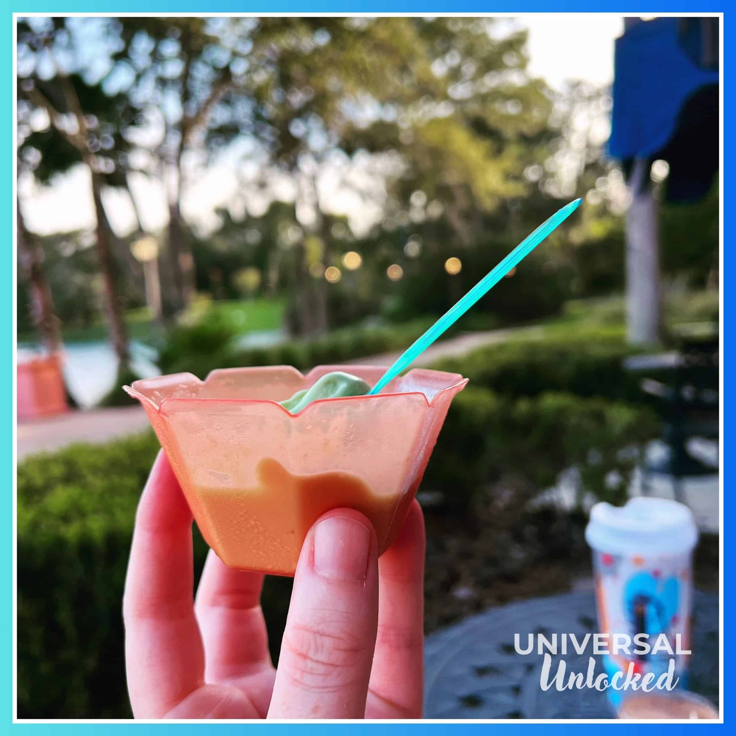 Gelato from the Gelateria at Loews Portofino Bay Hotel