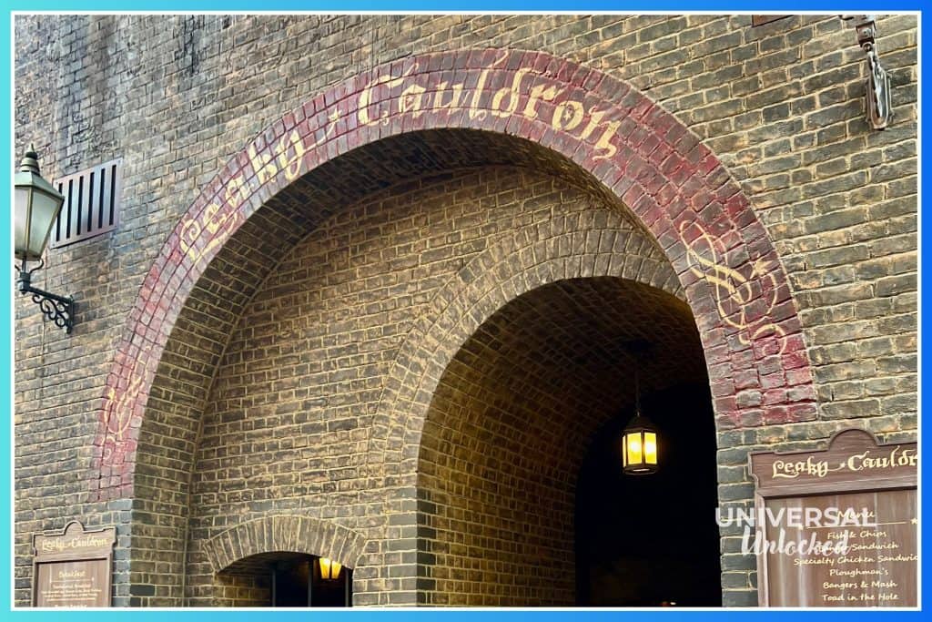 The Leaky Cauldron inside the Wizarding World of Harry Potter - Diagon Alley at Universal Studios Florida