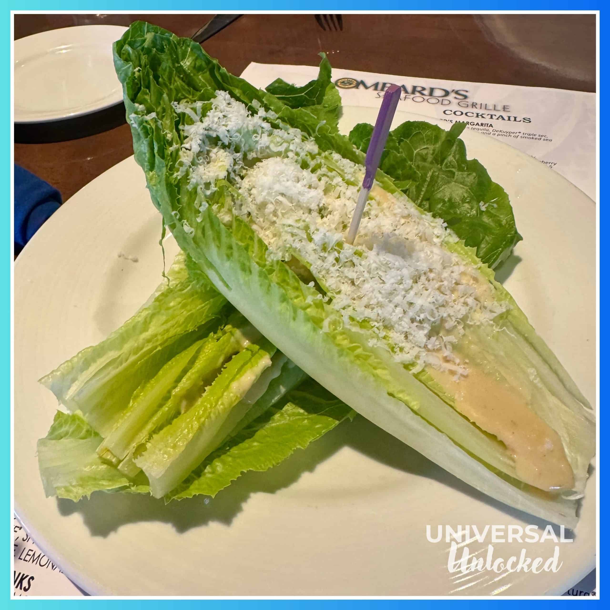 Caesar salad at Lombard's