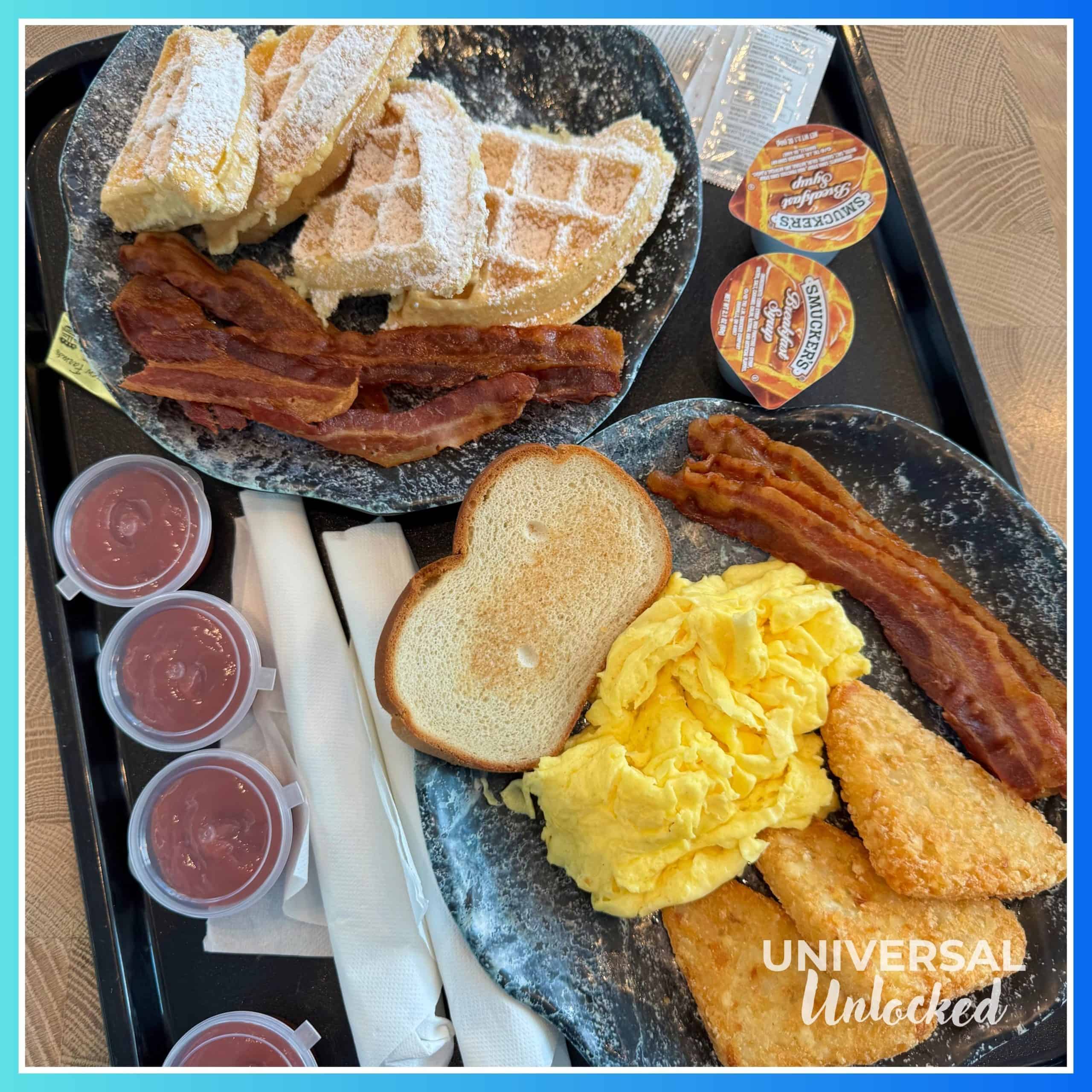 Gluten free breakfast at Urban Pantry