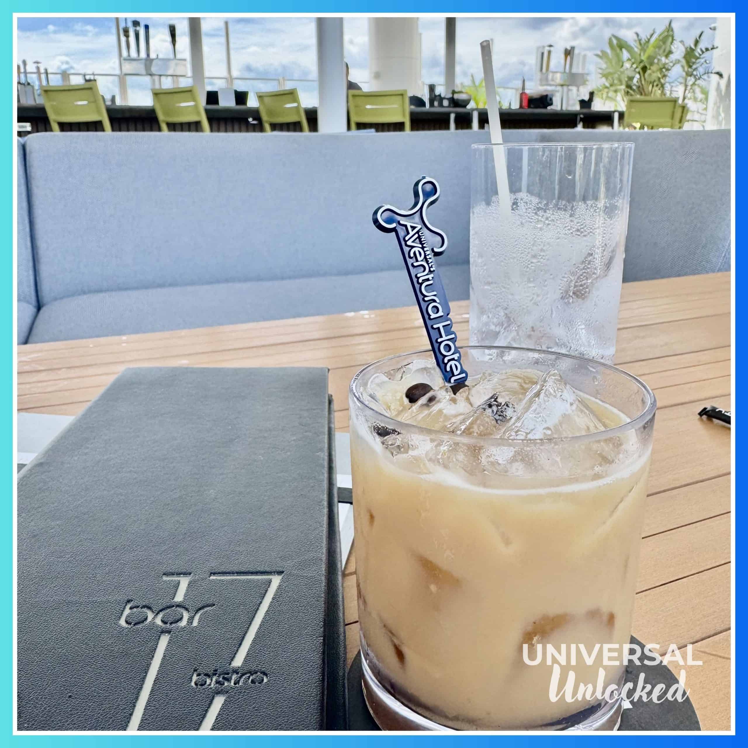 Drinks at Bar 17 Bistro