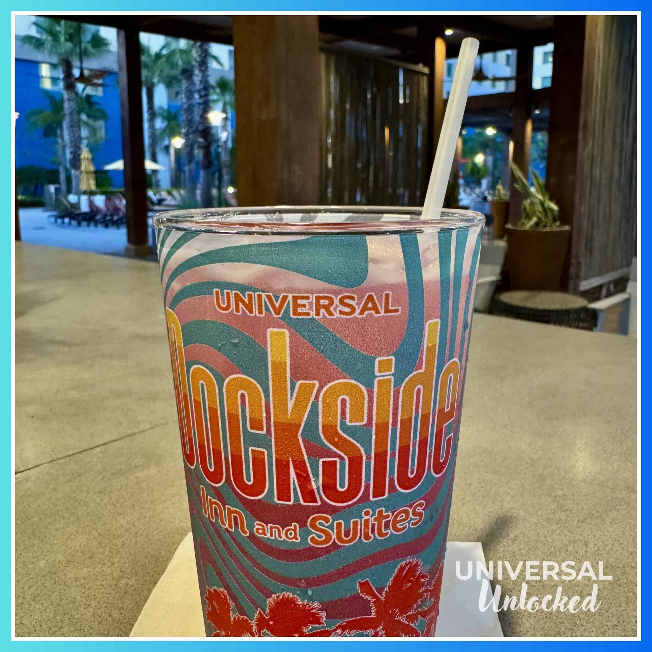 Cocktail at Oasis Beach Bar