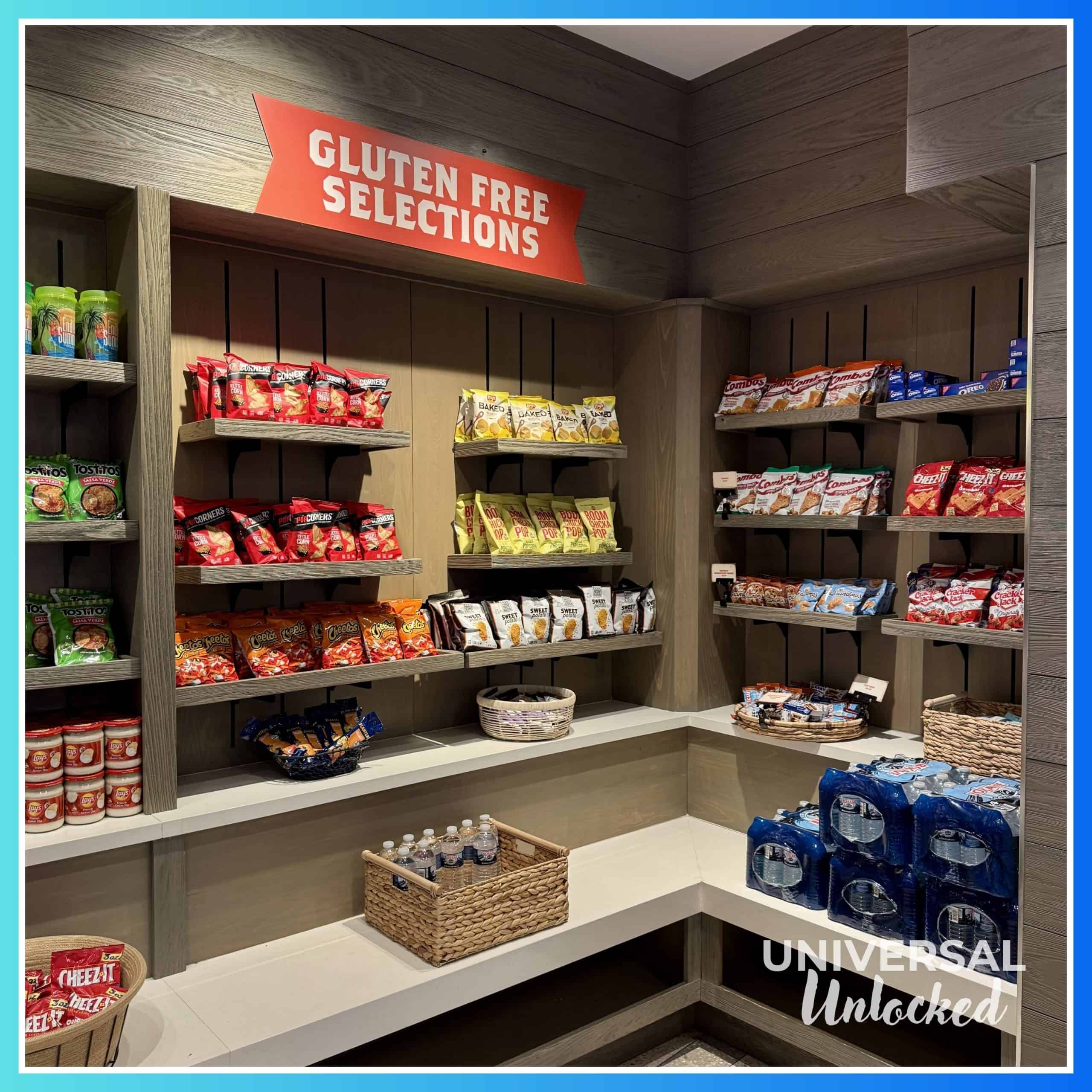 Gluten free grab and go options at Pier 8 Market