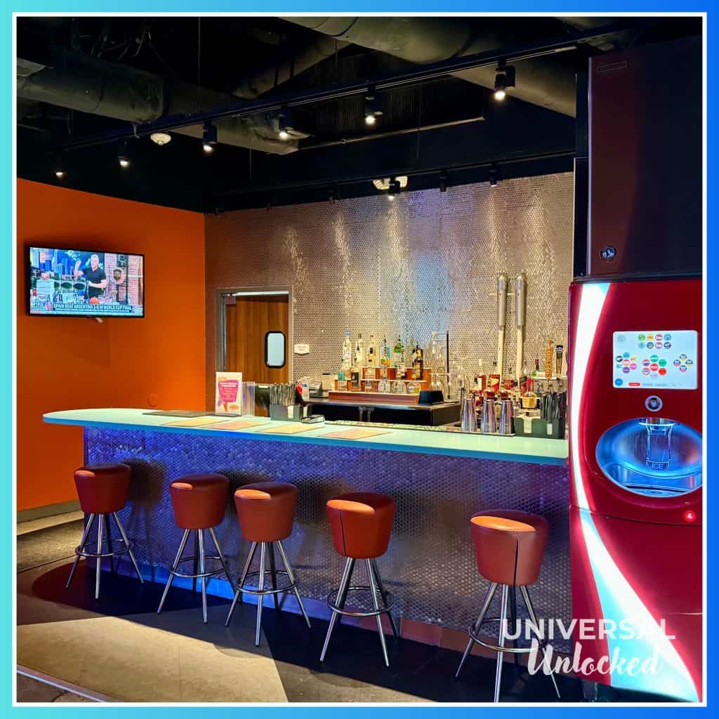 Bar at Galaxy Bowl at Cabana Bay Beach Resort