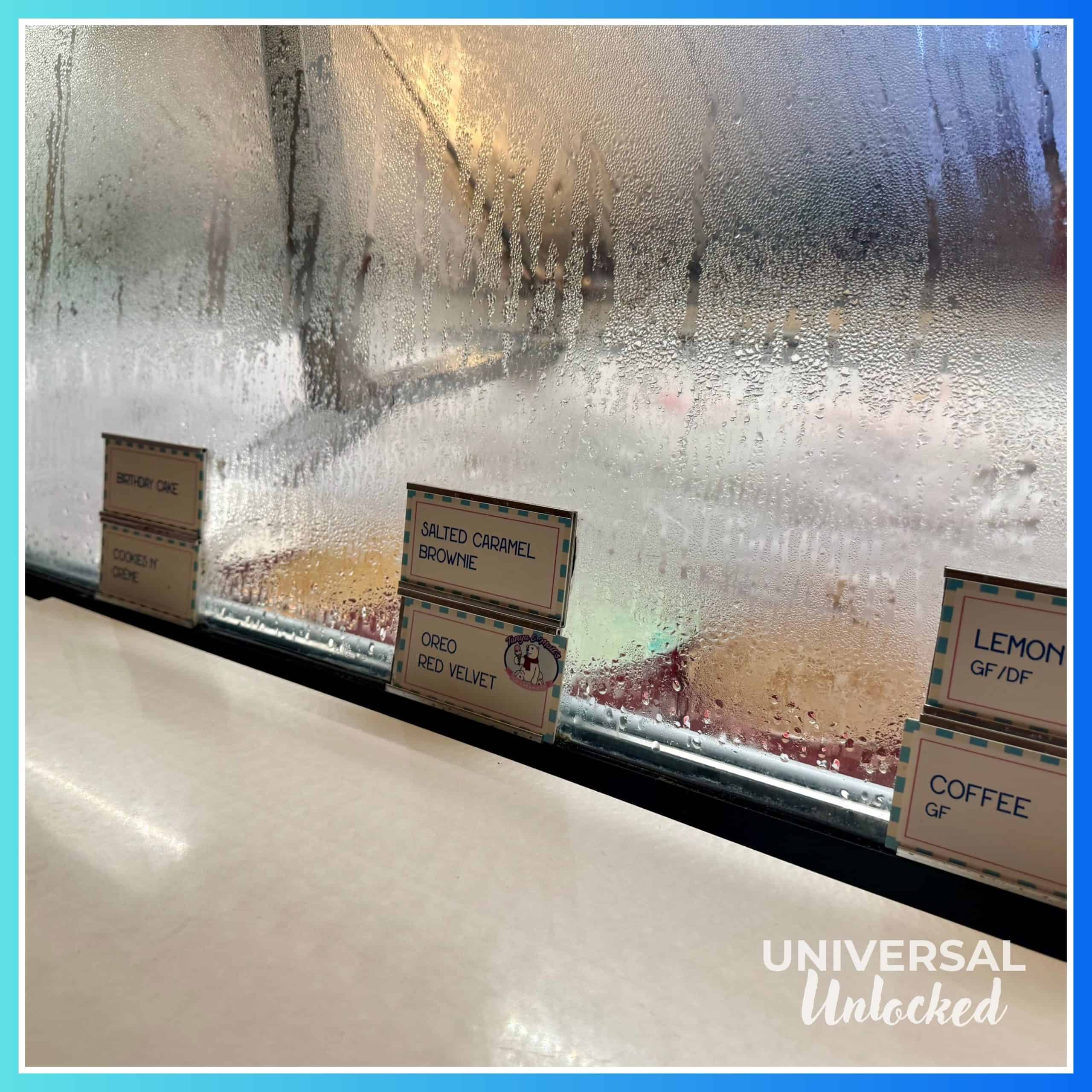 Gluten free options at Shakes Malt Shoppe at Cabana Bay Beach Resort