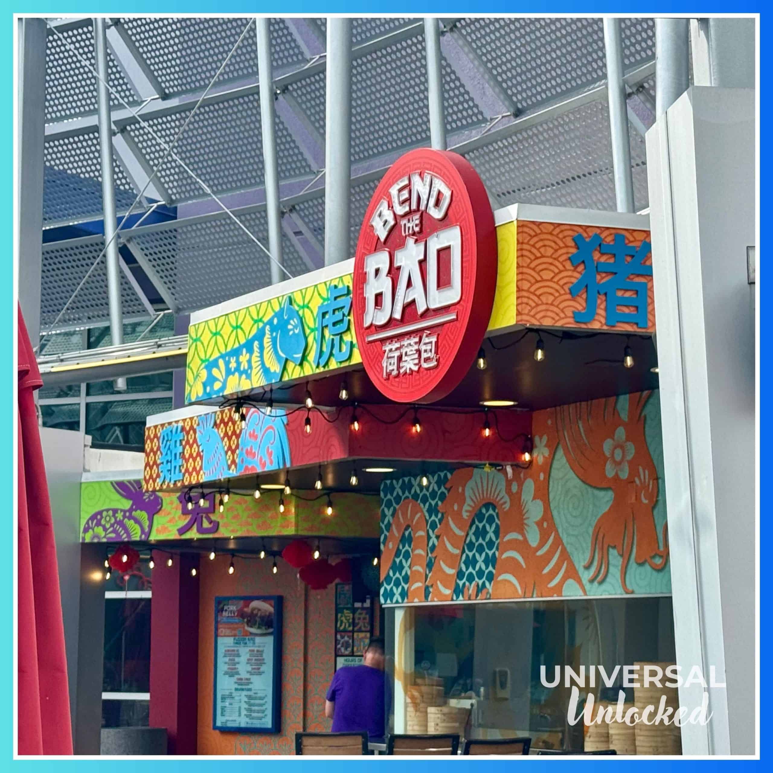 Bend the Bao at CityWalk Orlando