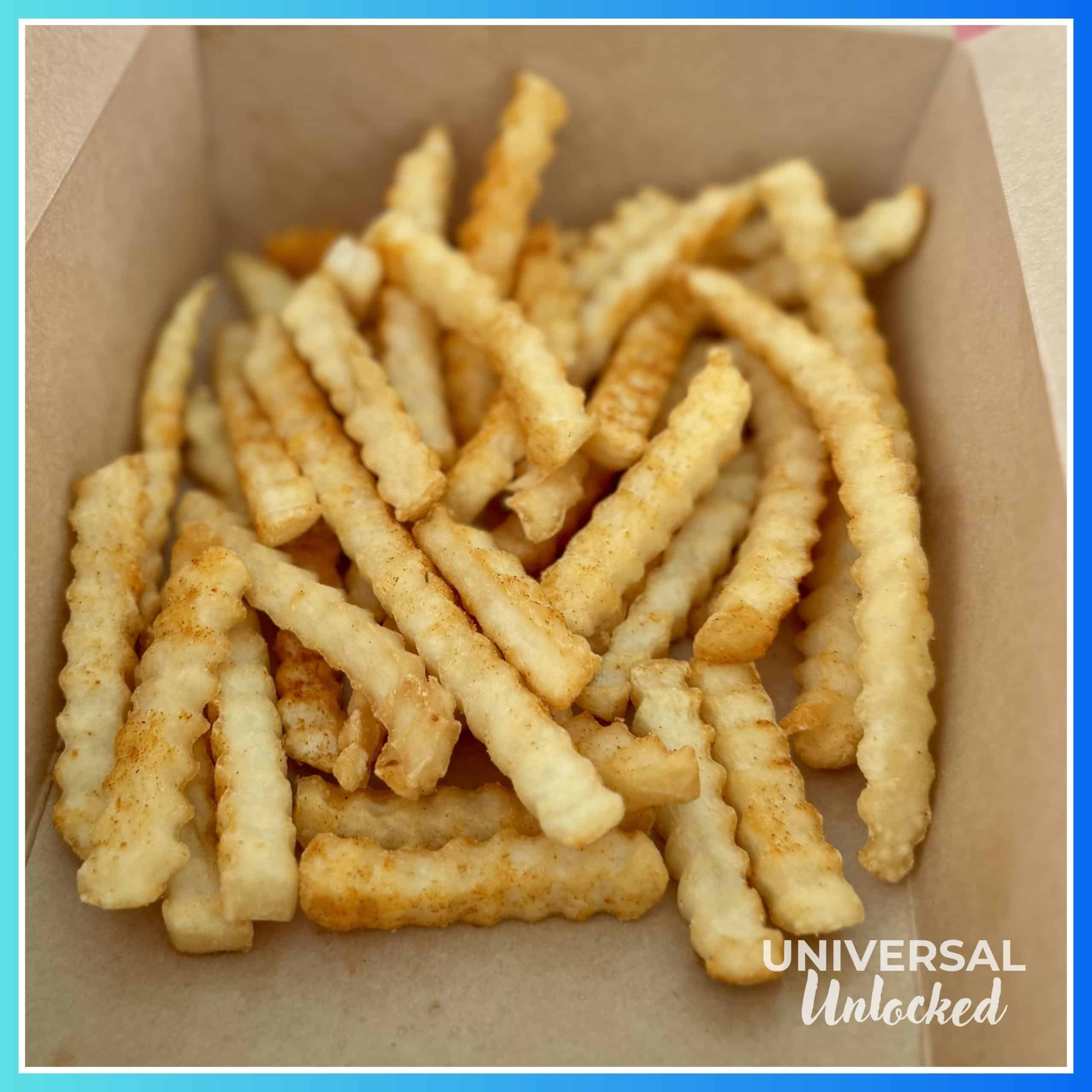 Gluten free french fries from Beach Break Cafe