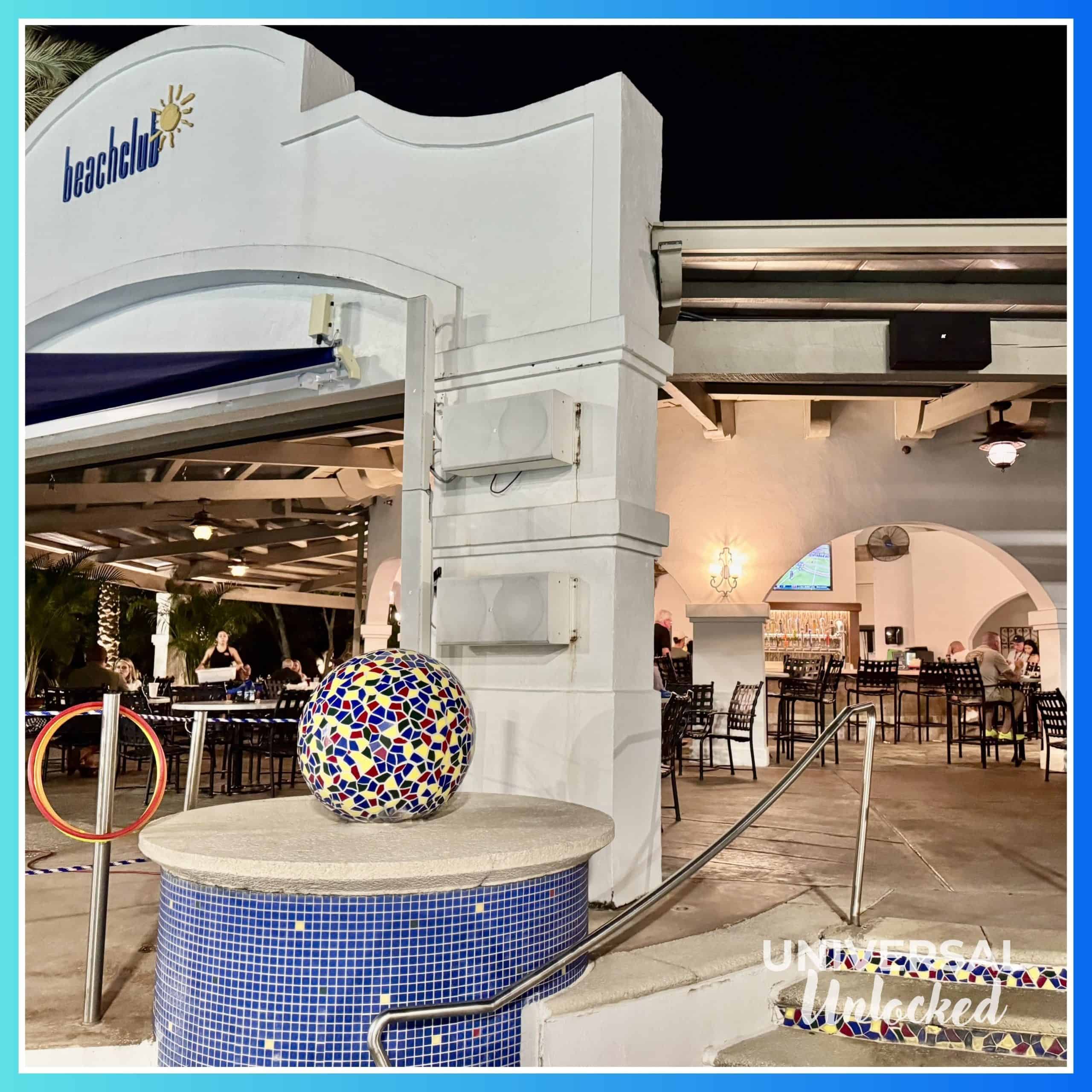 beachclub, poolside at the Hard Rock Hotel Orlando