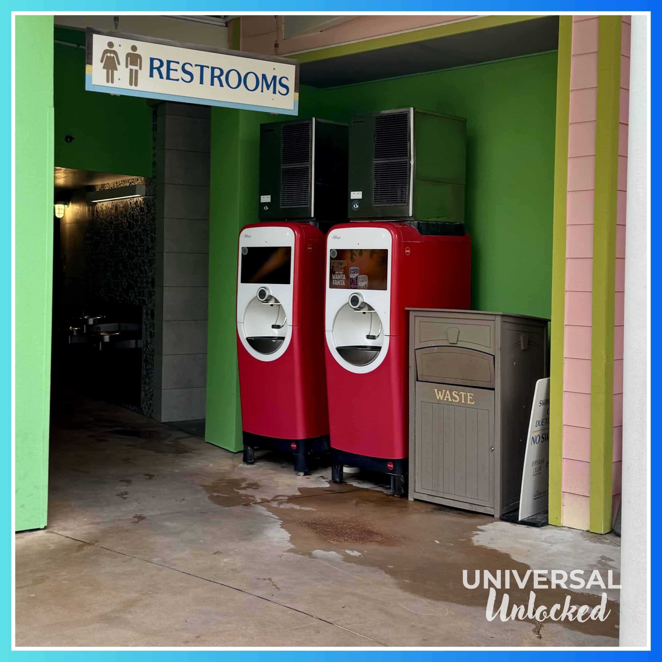 Coke Freestyle machines at Drhum Club Kantine