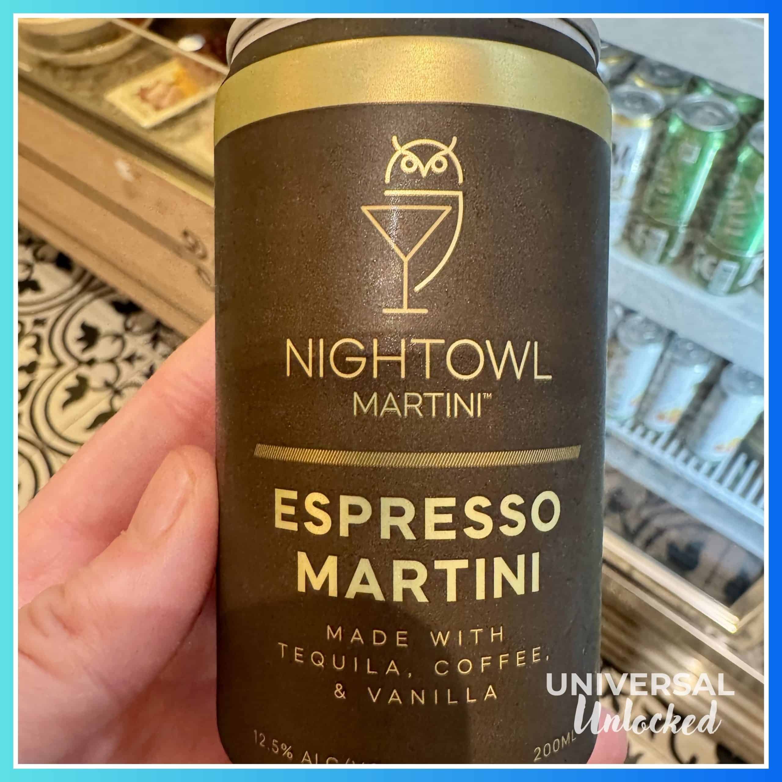 Espresso martini at the New Dutch Trading Co.