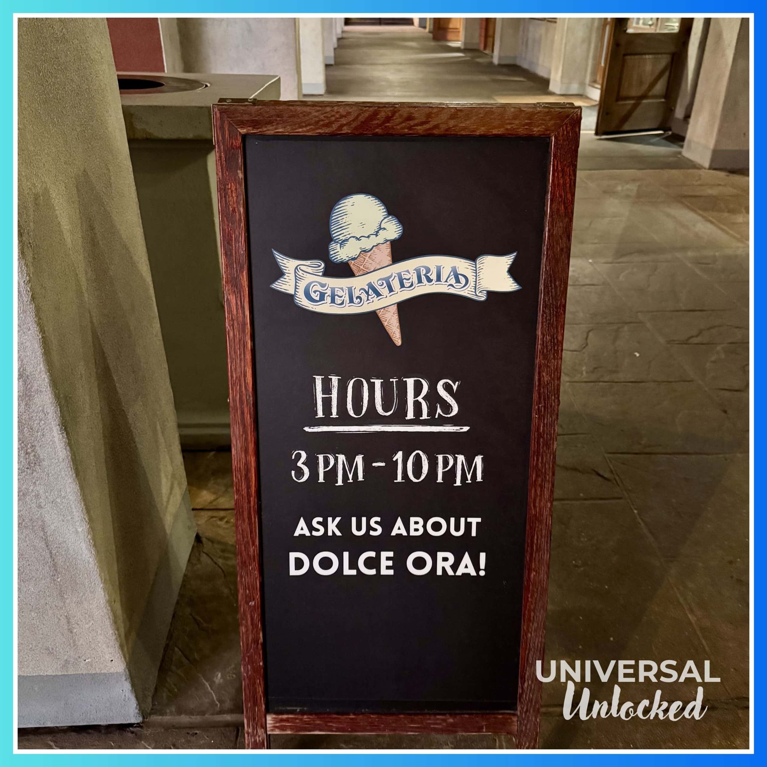 Gelateria at Loews Portofino Bay Hotel