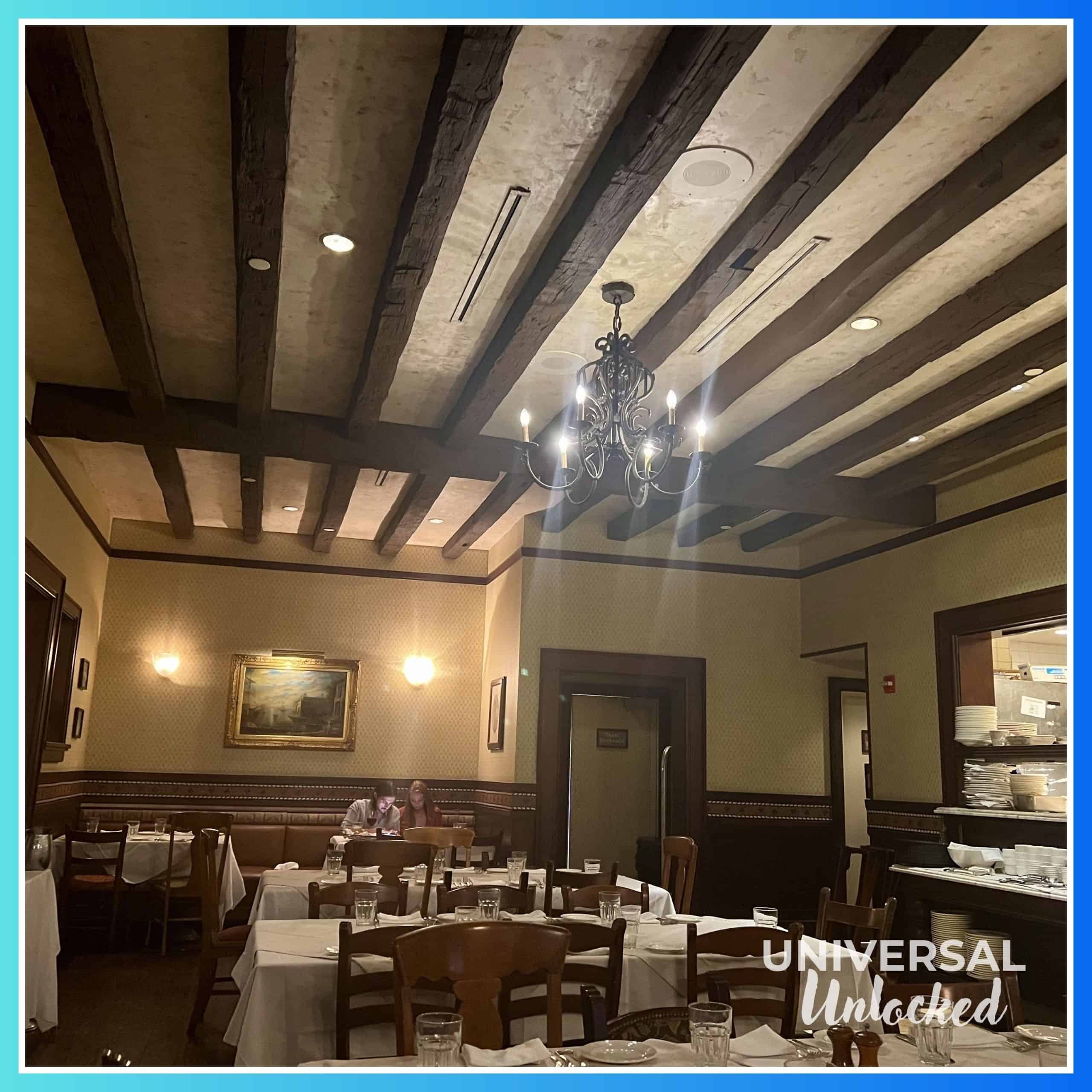 Dining room at Mama Della's Ristorante
