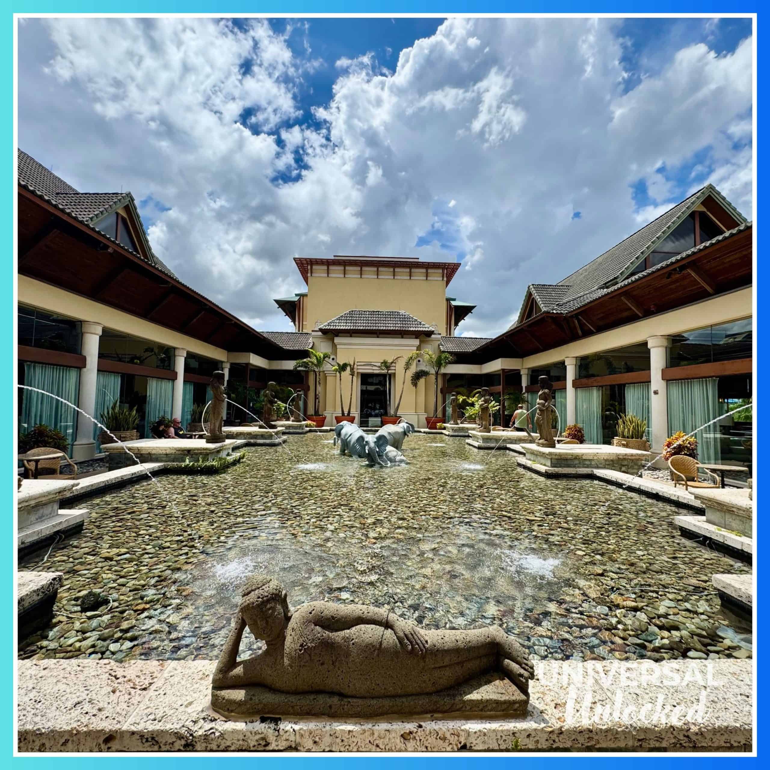 Courtyard at Royal Pacific Resort
