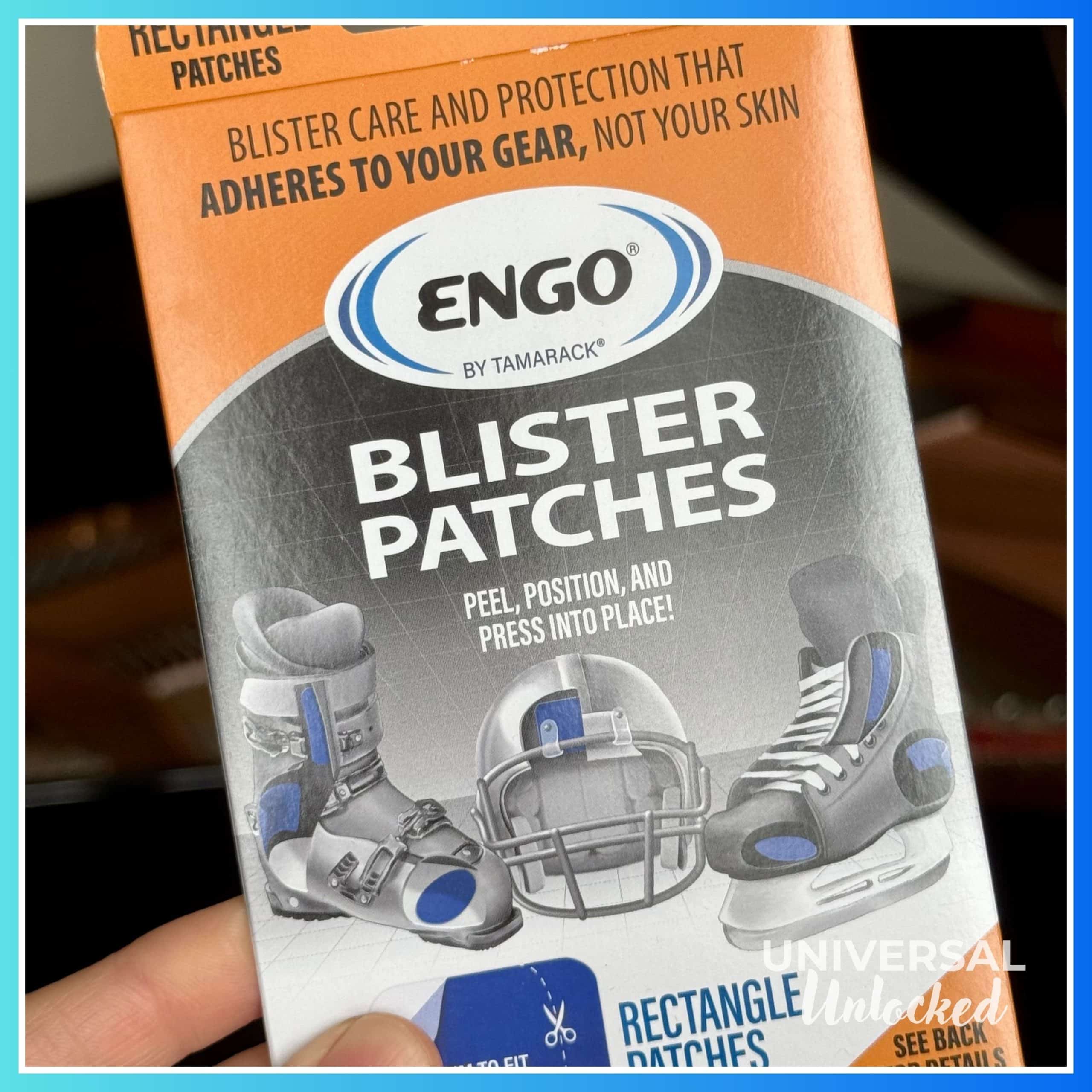 ENGO blister patches that save your feet on 10 mile days