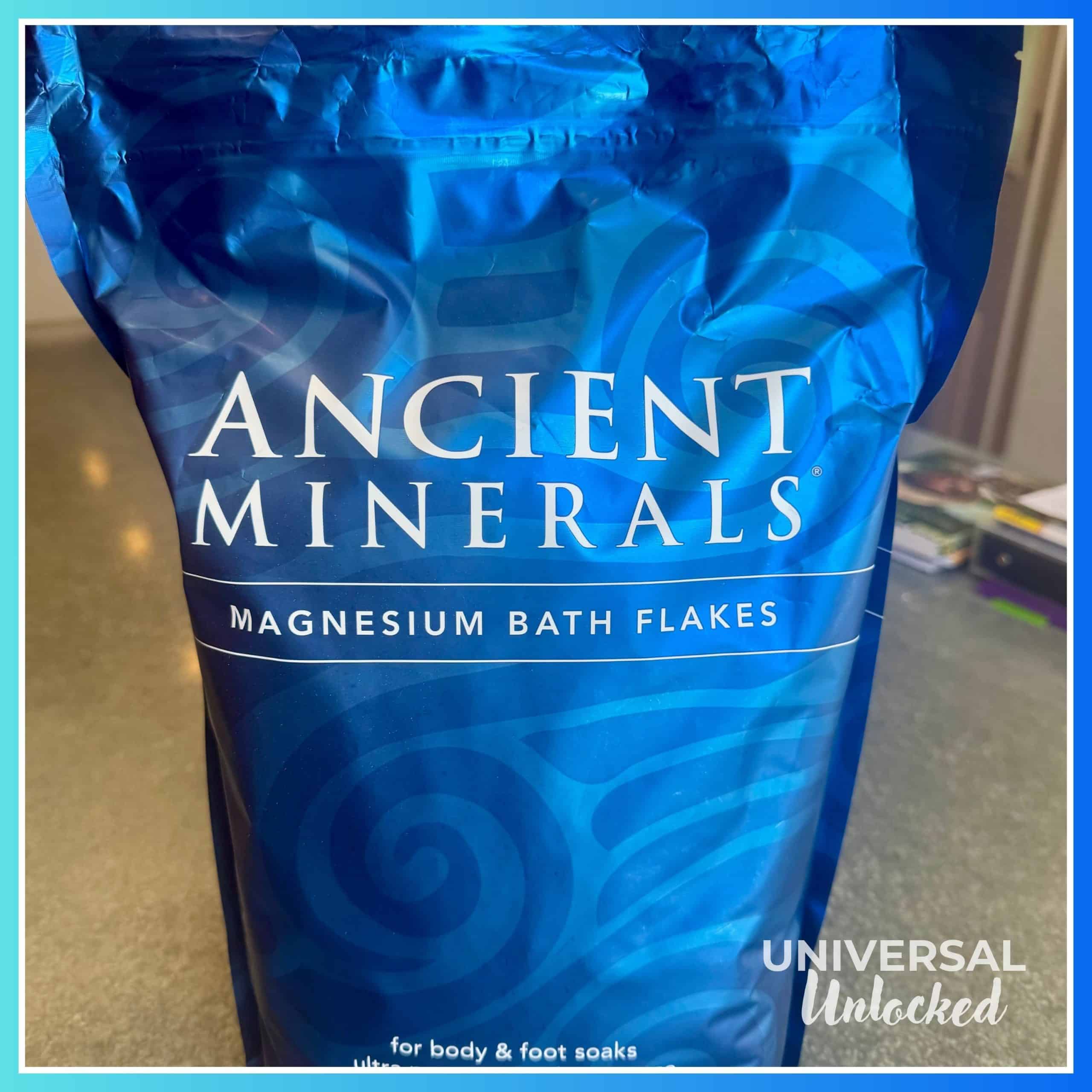Ancient Minerals salt soak